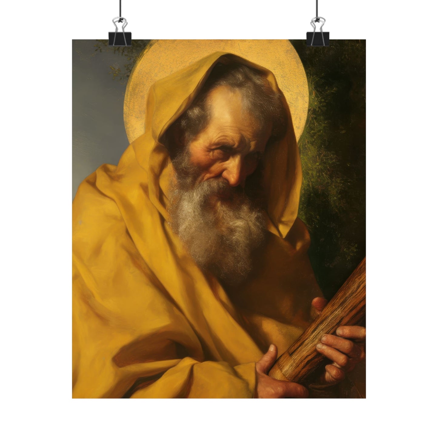 Saint James the Lesser - Apostle - Sanctified Souls Print - Multiple Sizes - Premium Posters - Catholic Art - Christian Home Decor Artwork