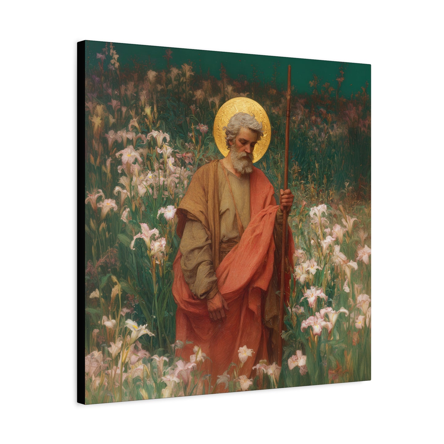 Saint James the Lesser -  Museum Wrapped Canvas - Sanctified Souls Print - Religious Art for your Home - Catholic Patron Saint Art