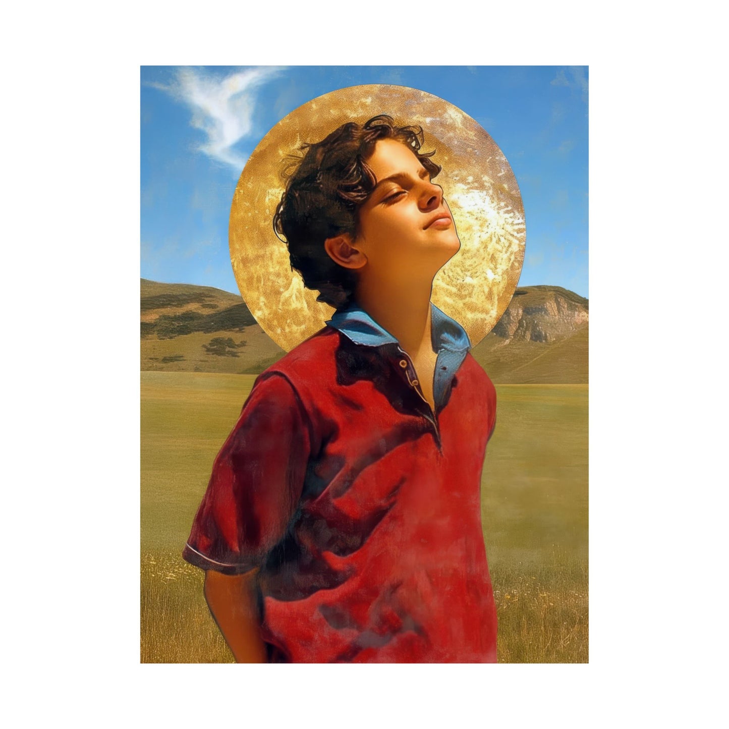 Saint Carlo Acutis - Sanctified Souls Print - Multiple Sizes - Premium Matte Vertical Posters - Catholic