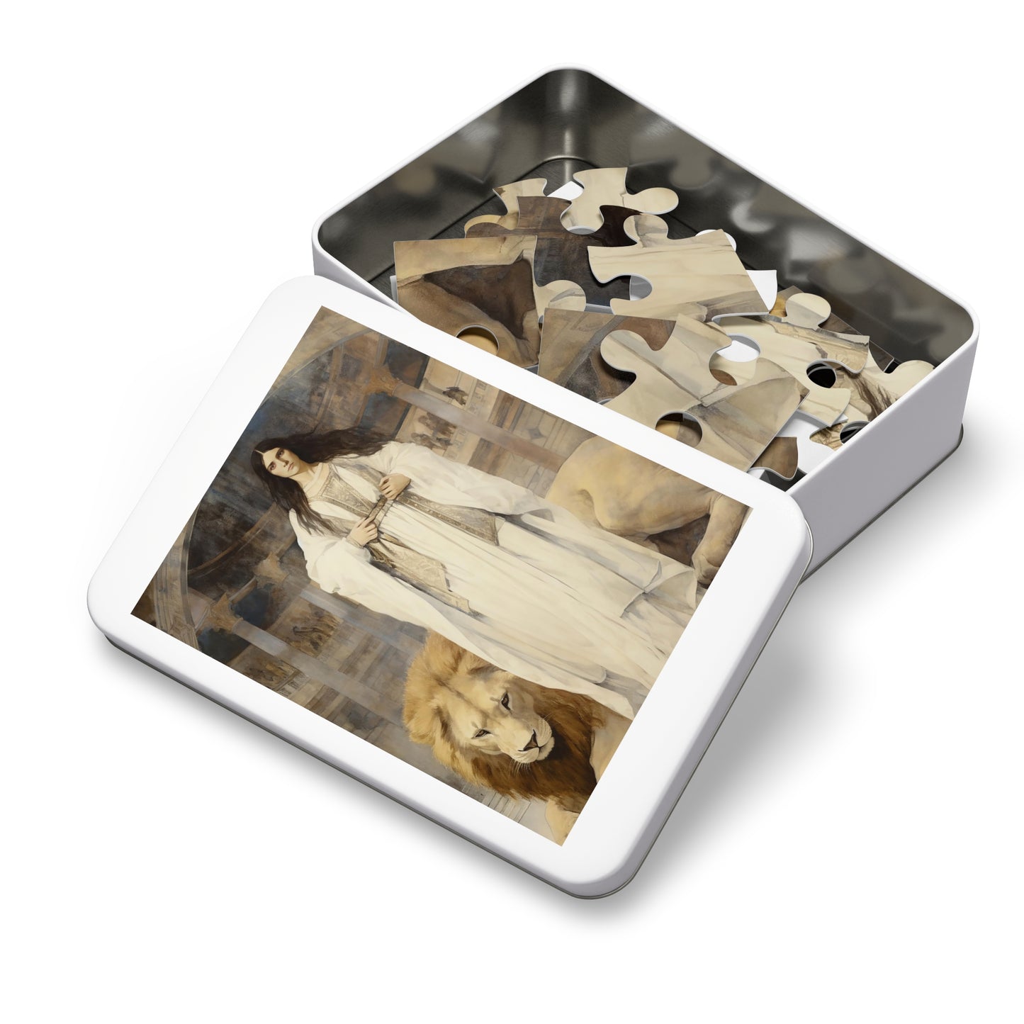 Saint Euphemia - Puzzle and Keepsake Tin - Religious Jigsaw Puzzle (30, 110, 252, 500,1000-Piece) - Religious Puzzle
