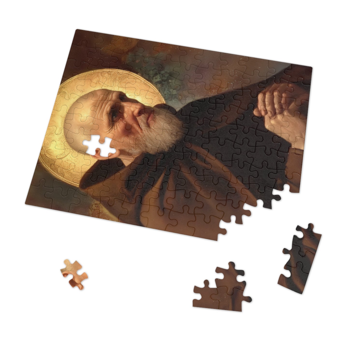 Saint Ignatius of Laconi - Puzzle & Keepsake Tin - Religious Jigsaw Puzzle (30, 110, 252, 500,1000-Piece)