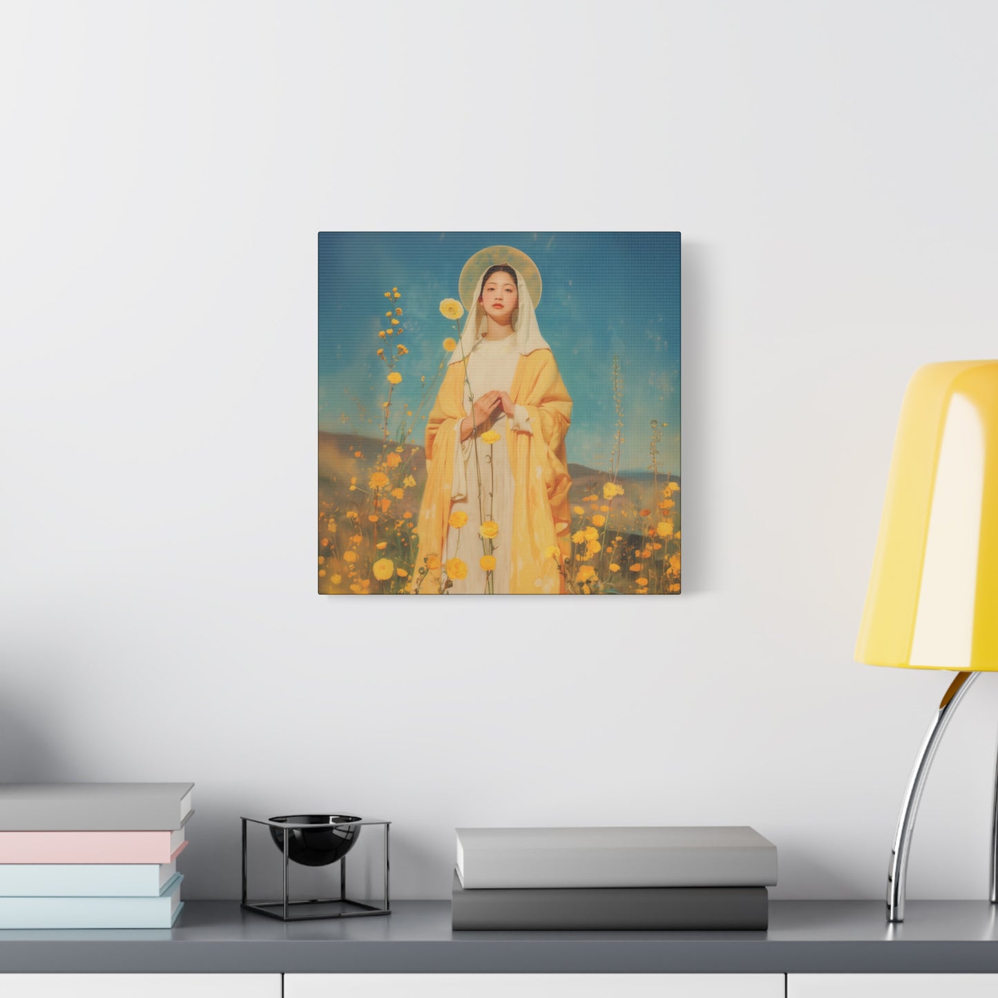 Saint Agatha Lin - Gallery Wrapped Canvas - Print - Religious Art for your Home - Catholic Art