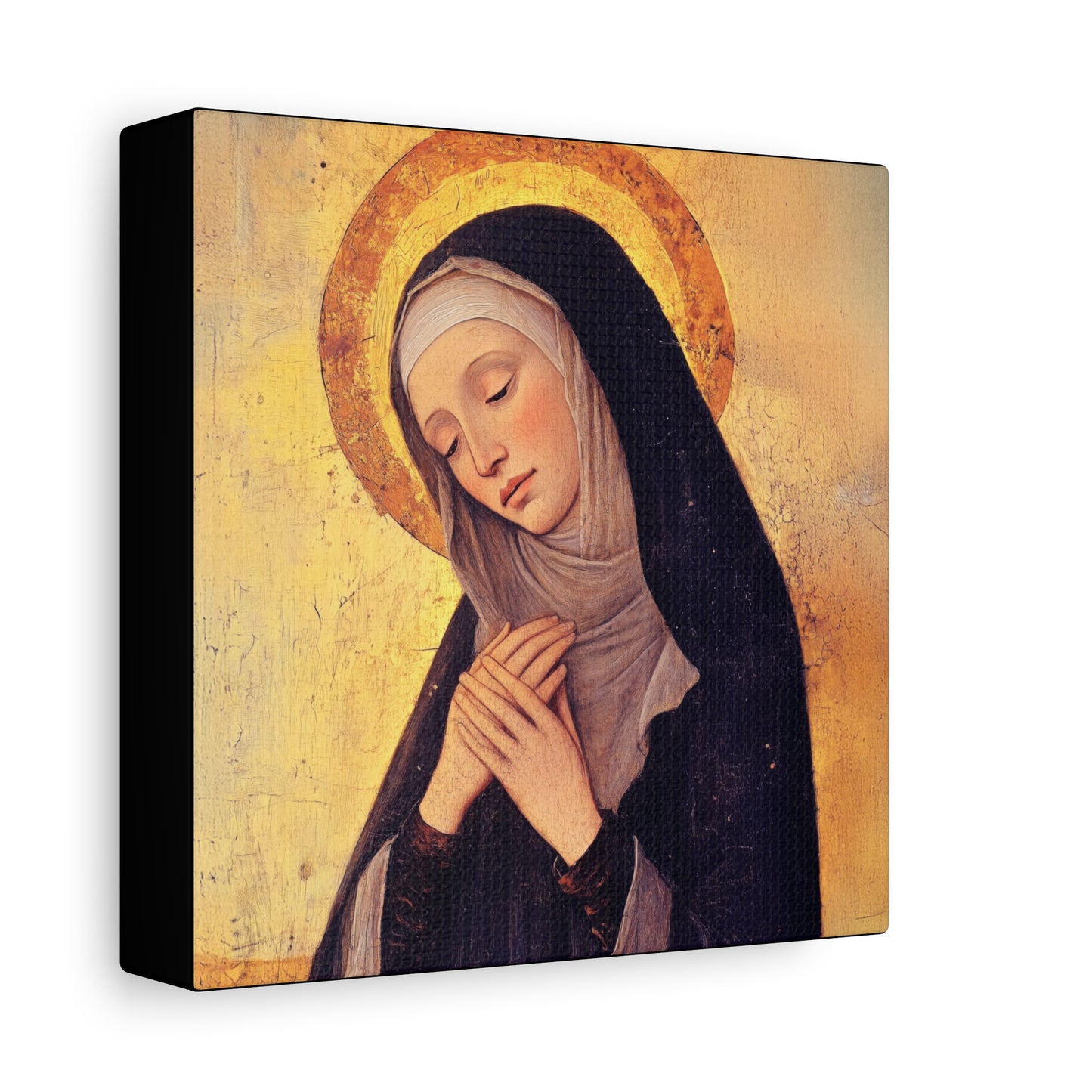 Saint Syncletica of Alexandria - Desert Mother - Gallery Wrapped Canvas - Print - Religious Art for your Home - Catholic