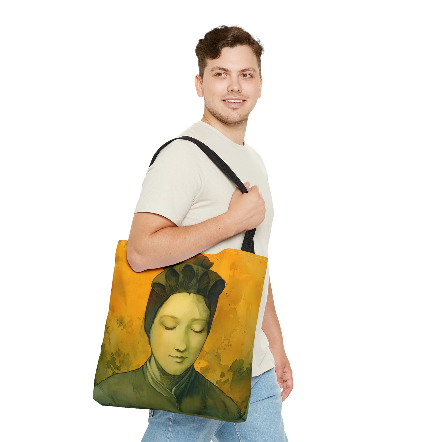 Saint Magdalene of Canossa Tote Bag - Large Medium Small Faith Art Bag - Catholic Faith Purse - Double Sided