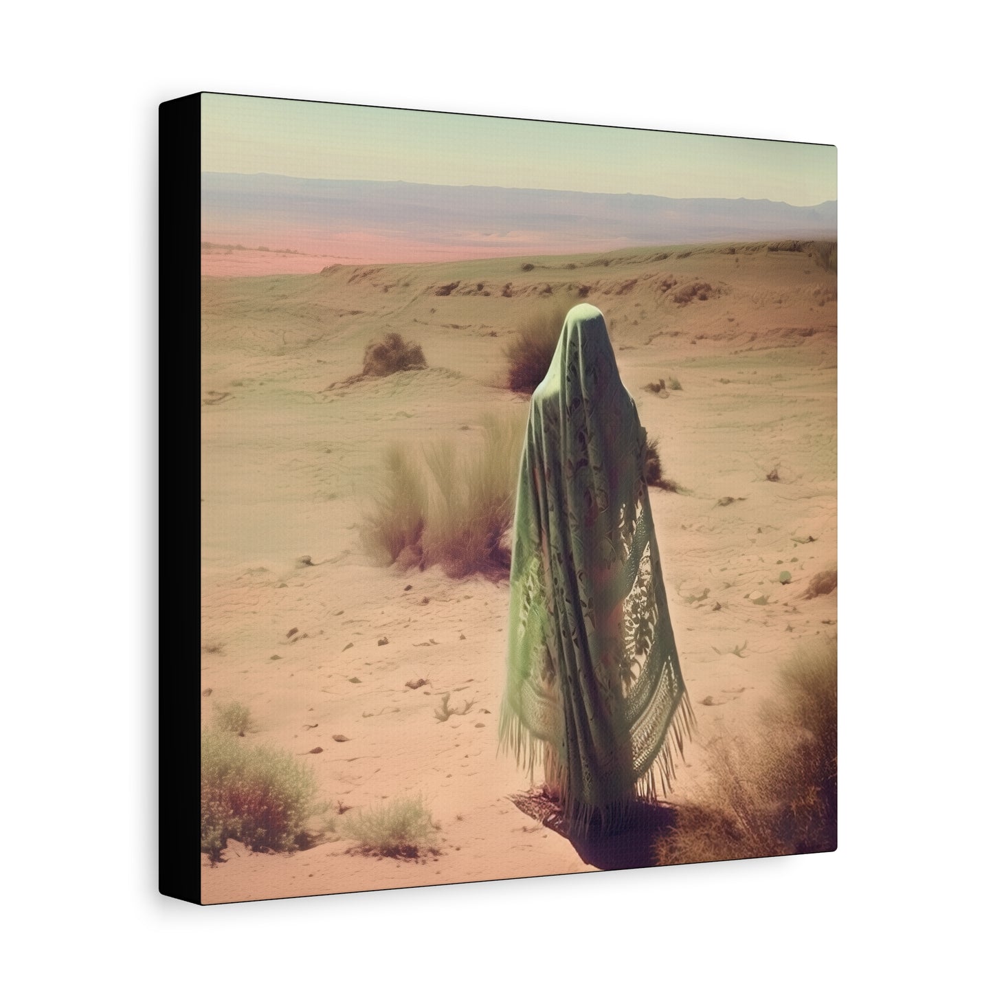 Saint Theodora of Alexandria  - Museum Wrapped Canvas - Sanctified Souls Print - Desert Mothers Series - Fine art Print - Religiou