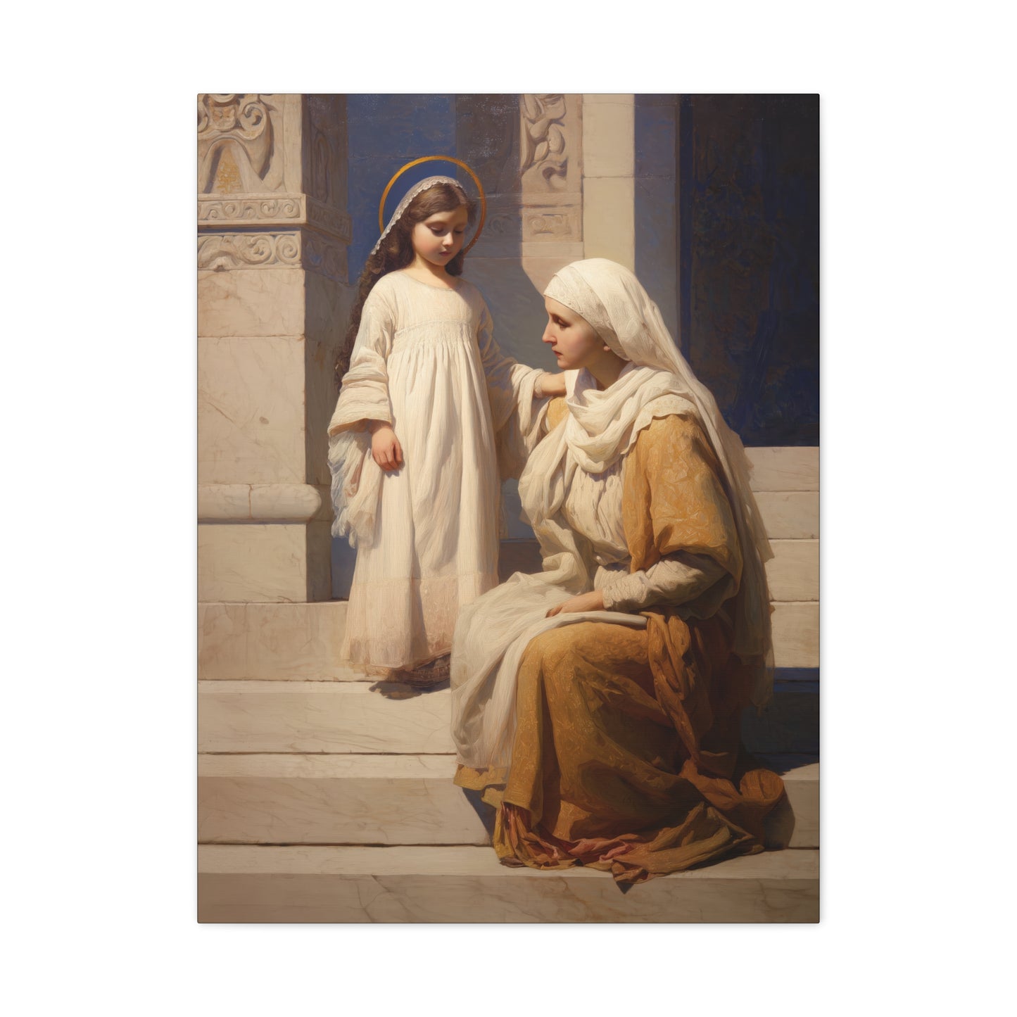 The Feast of the Presentation of the Blessed Mary - Gallery Wrapped Canvas - Print - Religious Art for your Home - Catholic