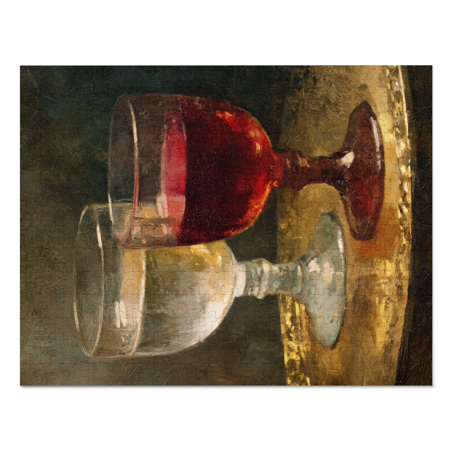 Cana and the Miracle of Abundance - Water into Wine - Puzzle & Keepsake Tin - Religious Jigsaw Puzzle (30, 110, 252, 500,1000-Piece)