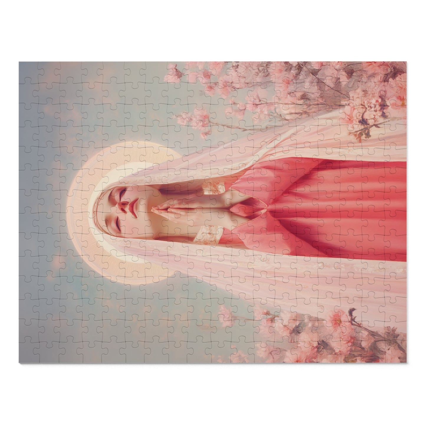 Saint Illuminata - Puzzle & Keepsake Tin - Religious Jigsaw Puzzle (30, 110, 252, 500,1000-Piece)