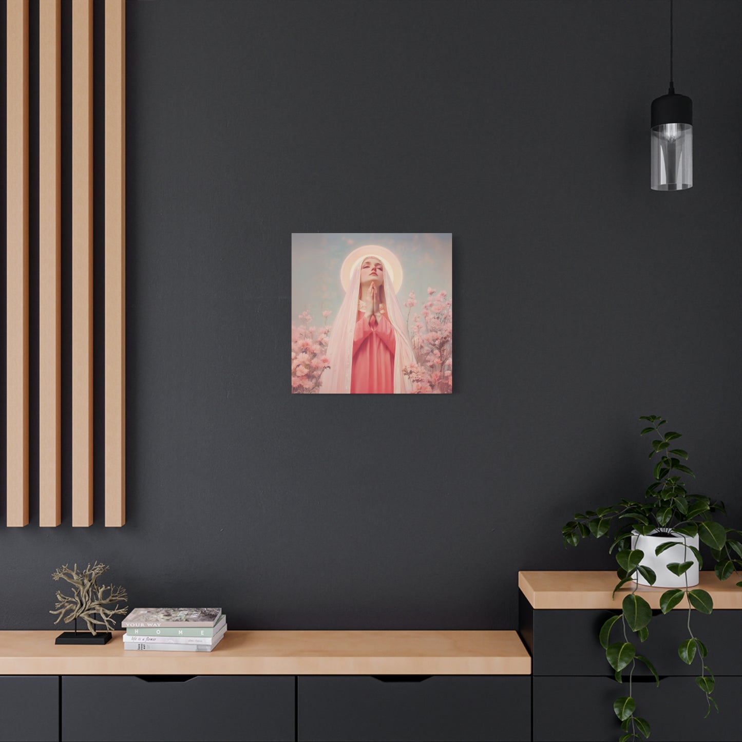 Saint Illuminata - Gallery Wrapped Canvas - Print - Religious Art for your Home - Catholic Art Print