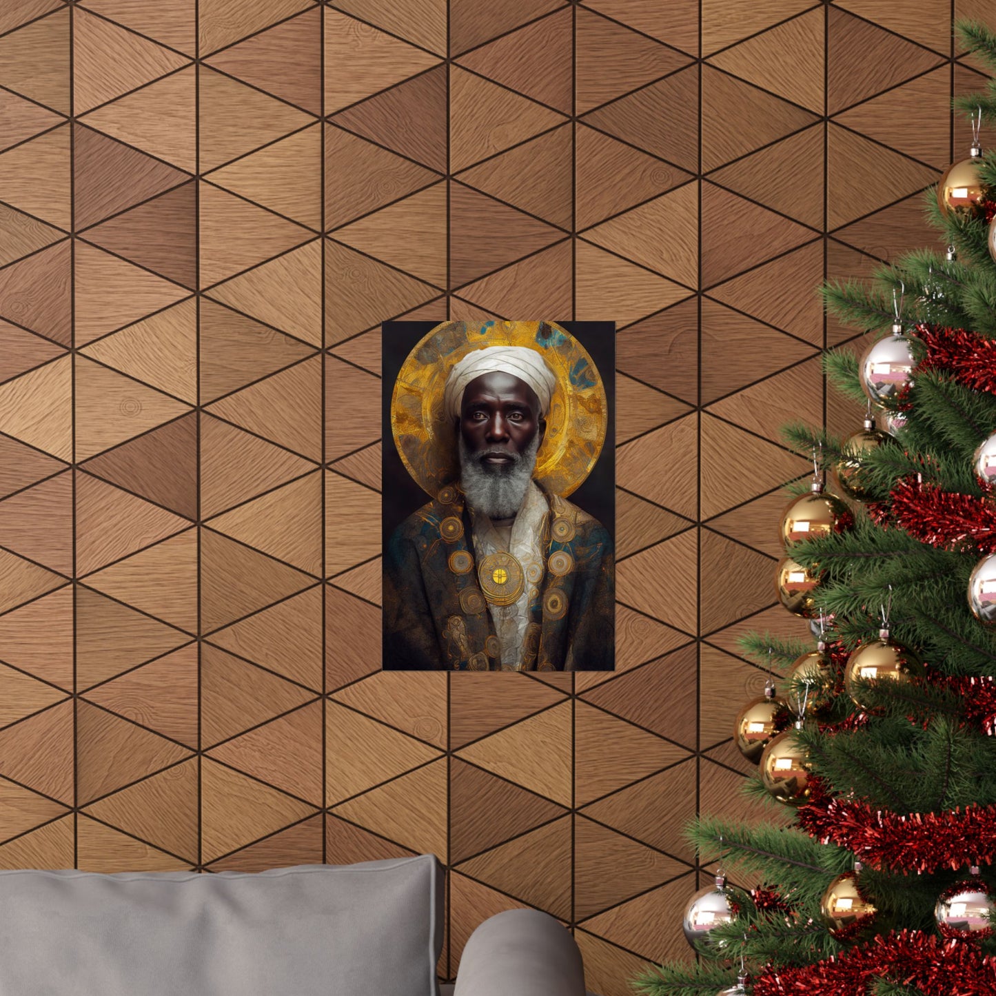 Saint Benedict the Moor Print - Sanctified Souls Print - Multiple Sizes - Premium Matte Vertical Posters