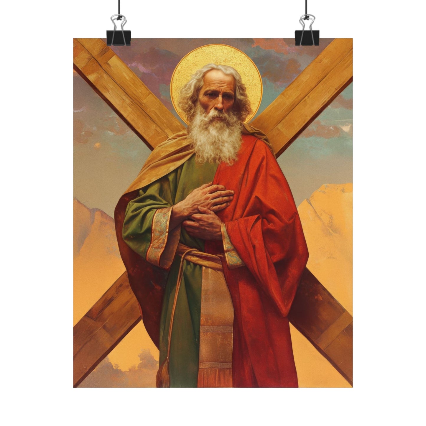 Copy of Copy of Saint John the Apostle - Sanctified Souls Print - Multiple Sizes - Premium Matte Vertical Posters