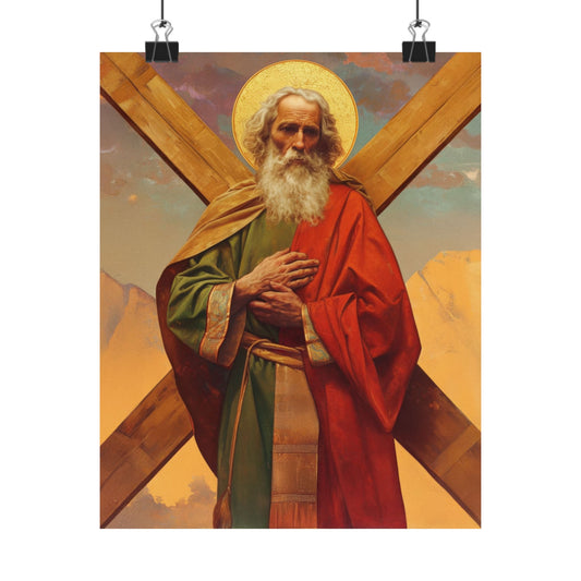 Copy of Copy of Saint John the Apostle - Sanctified Souls Print - Multiple Sizes - Premium Matte Vertical Posters