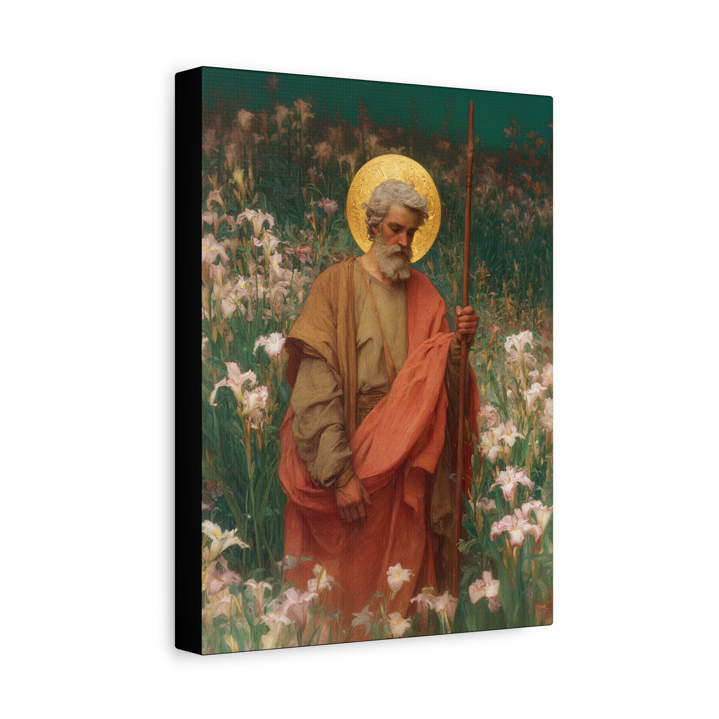 Saint James the Lesser -  Museum Wrapped Canvas - Sanctified Souls Print - Religious Art for your Home - Catholic Patron Saint Art