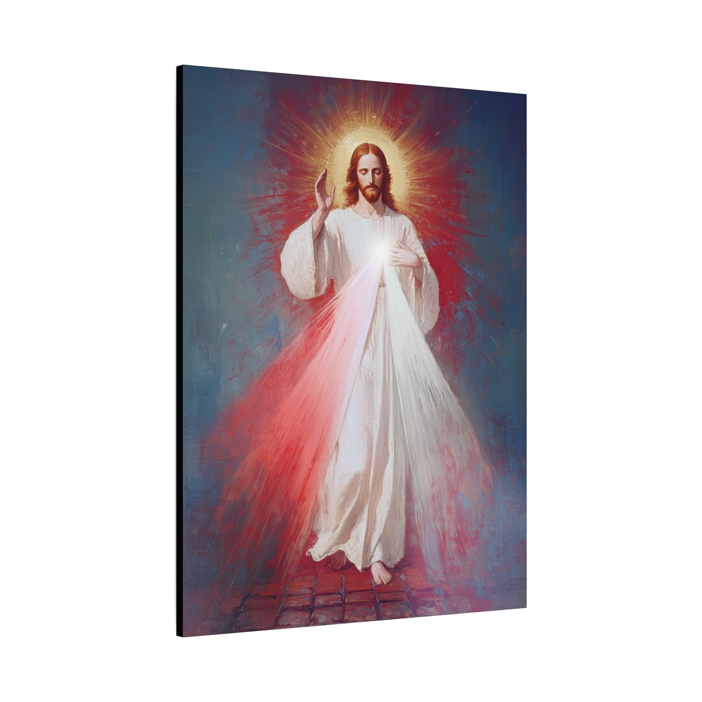 The Divine Mercy - Our Lord Jesus Christ - Gallery Wrapped Canvas - Print - Religious Art for your Home - Catholic