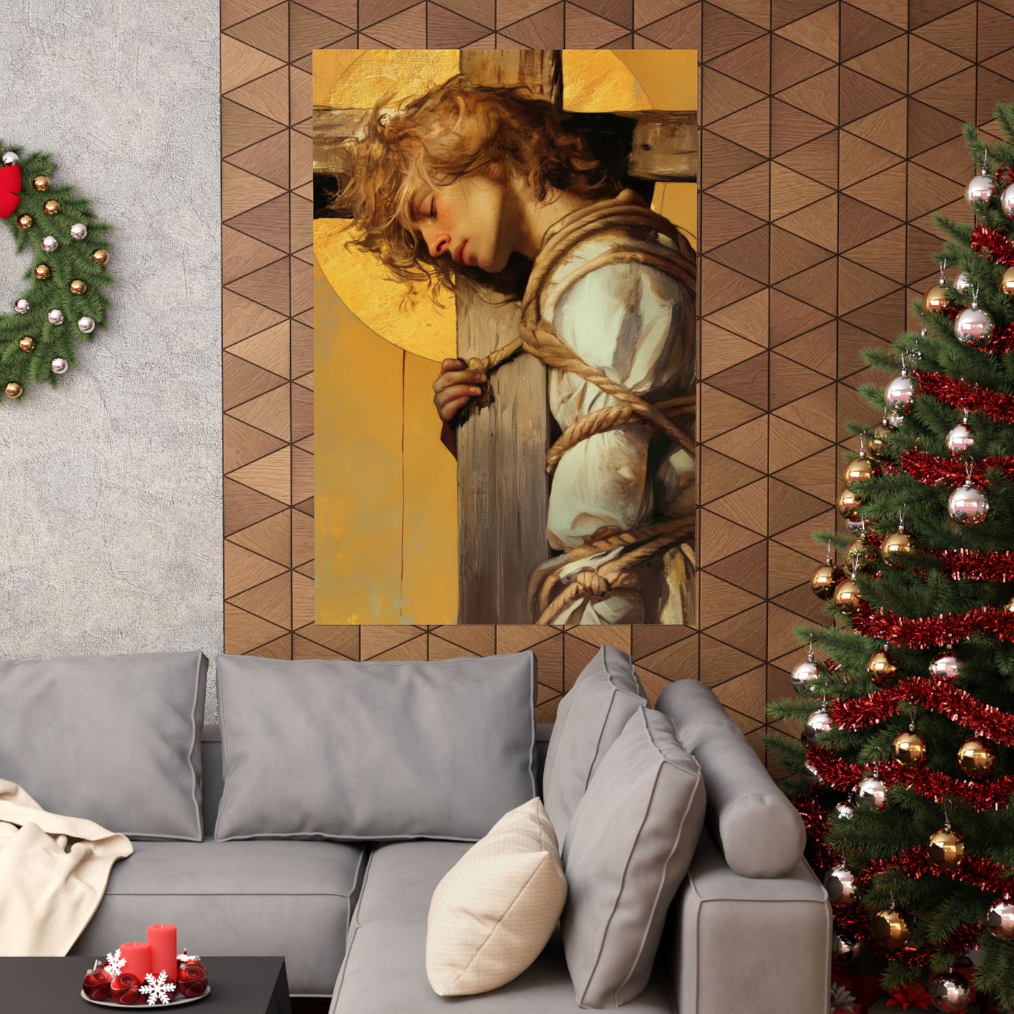 Saint Dismus, The 'Good Thief' - Sanctified Souls Print - Multiple Sizes - Premium Matte Vertical Posters
