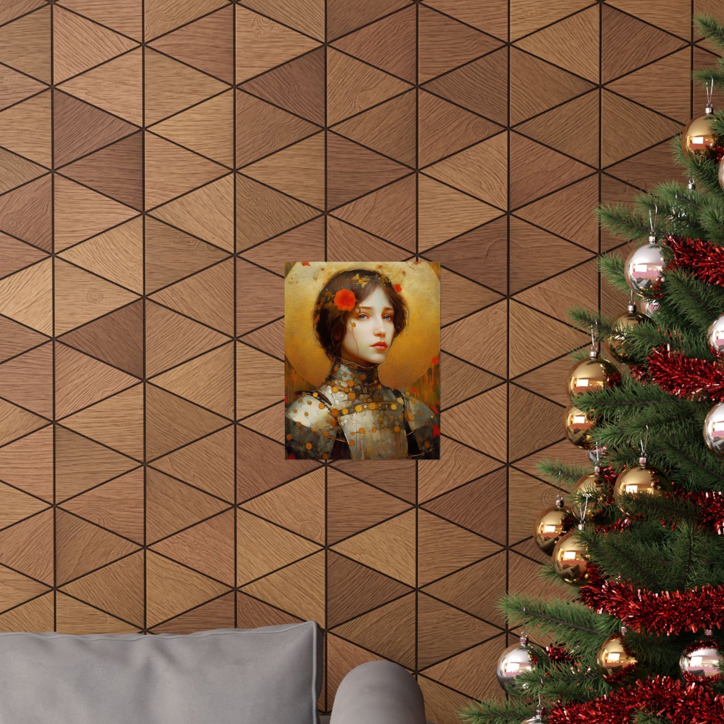 Saint Joan of Arc Print - Sanctified Souls Print - Multiple Sizes - Premium Matte Vertical Posters
