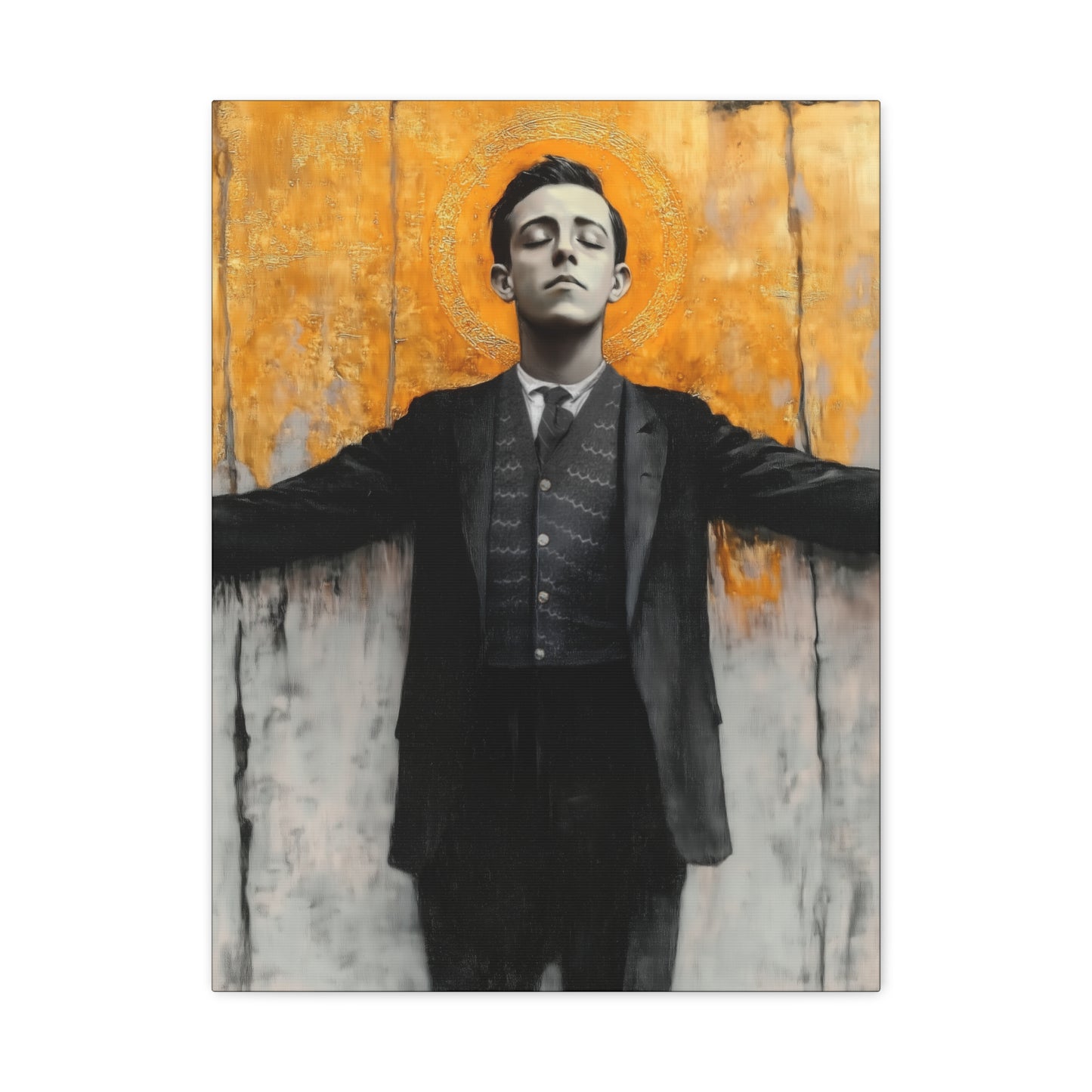 Blessed Miguel Pro- Gallery Wrapped Canvas - Print - Religious Art for your Home - Catholic Saint Art Print - Home Decor - Catholic Art