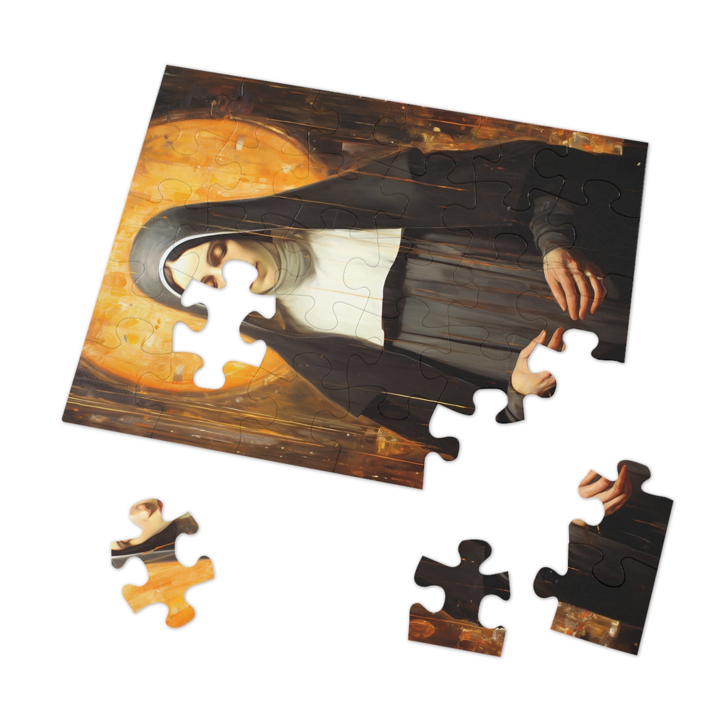 Saint Alice - Puzzle and Keepsake Tin - Religious Jigsaw Puzzle (30, 110, 252, 500,1000-Piece) - Religious Puzzle