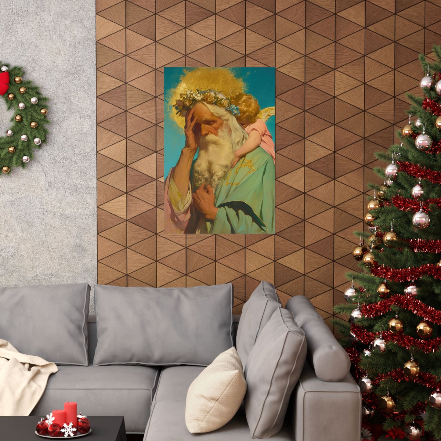 Saint Alexis Falconieri - Sanctified Souls Print - Multiple Sizes - Premium Posters - Catholic Art - Christian Home Decor Artwork