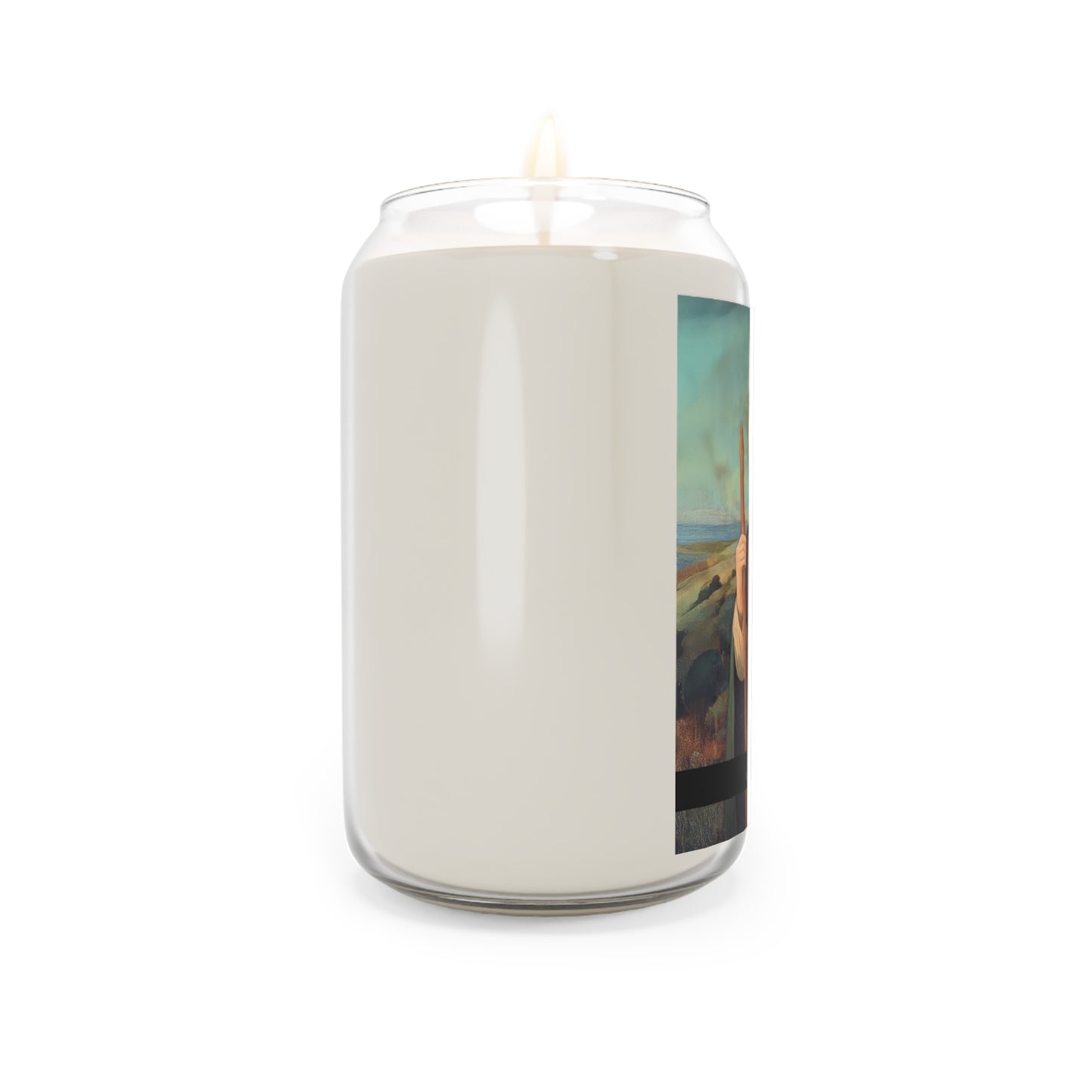 Saint Breage // Saint Breaca - Scented Prayer Candle, 13.75oz - Tall Size - Religious Prayer Candle