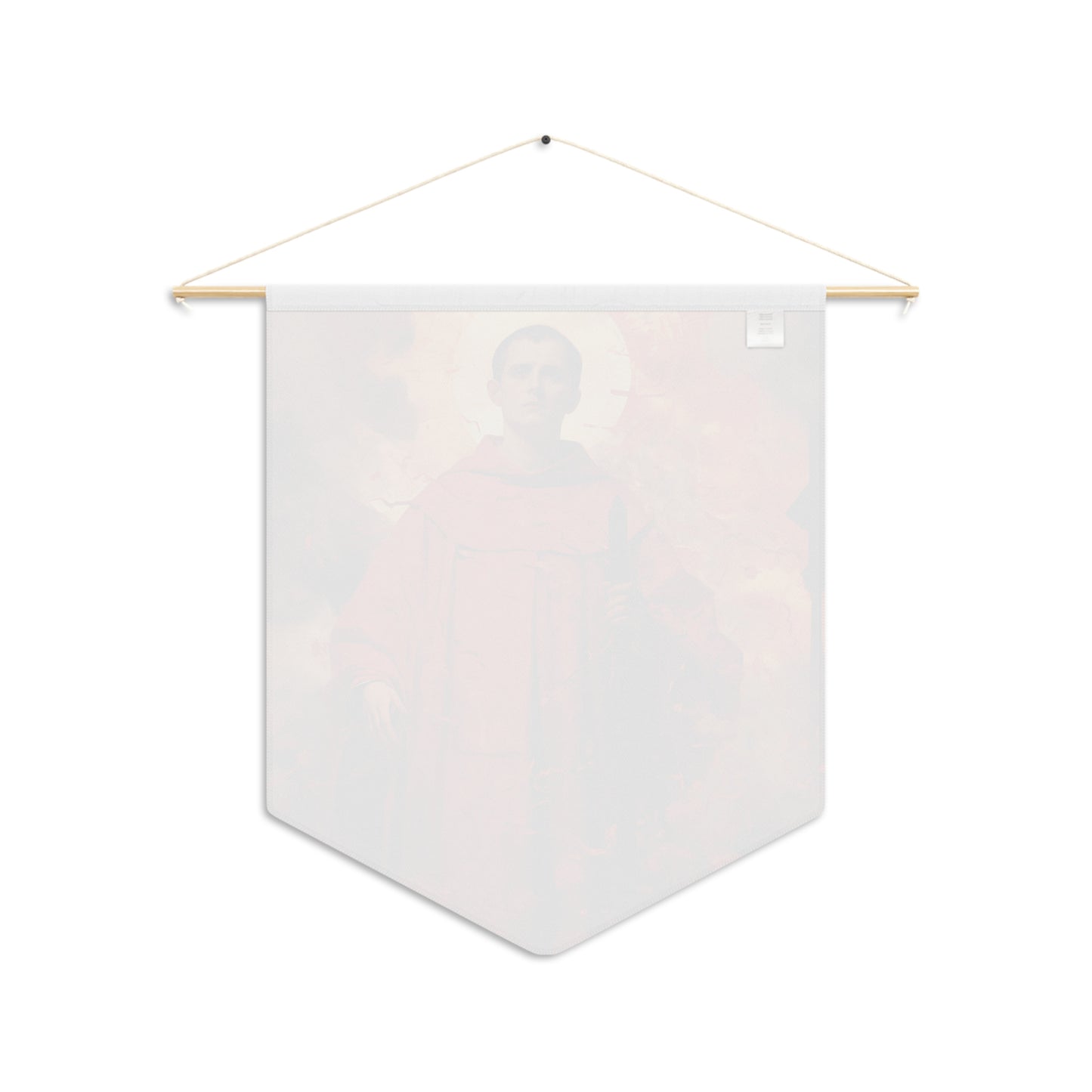 Saint Lawrence Wall Banner / Wall Hanging - Unique Religious Art for your home - Prayer room - Catholic Home Art - 18" x 21"