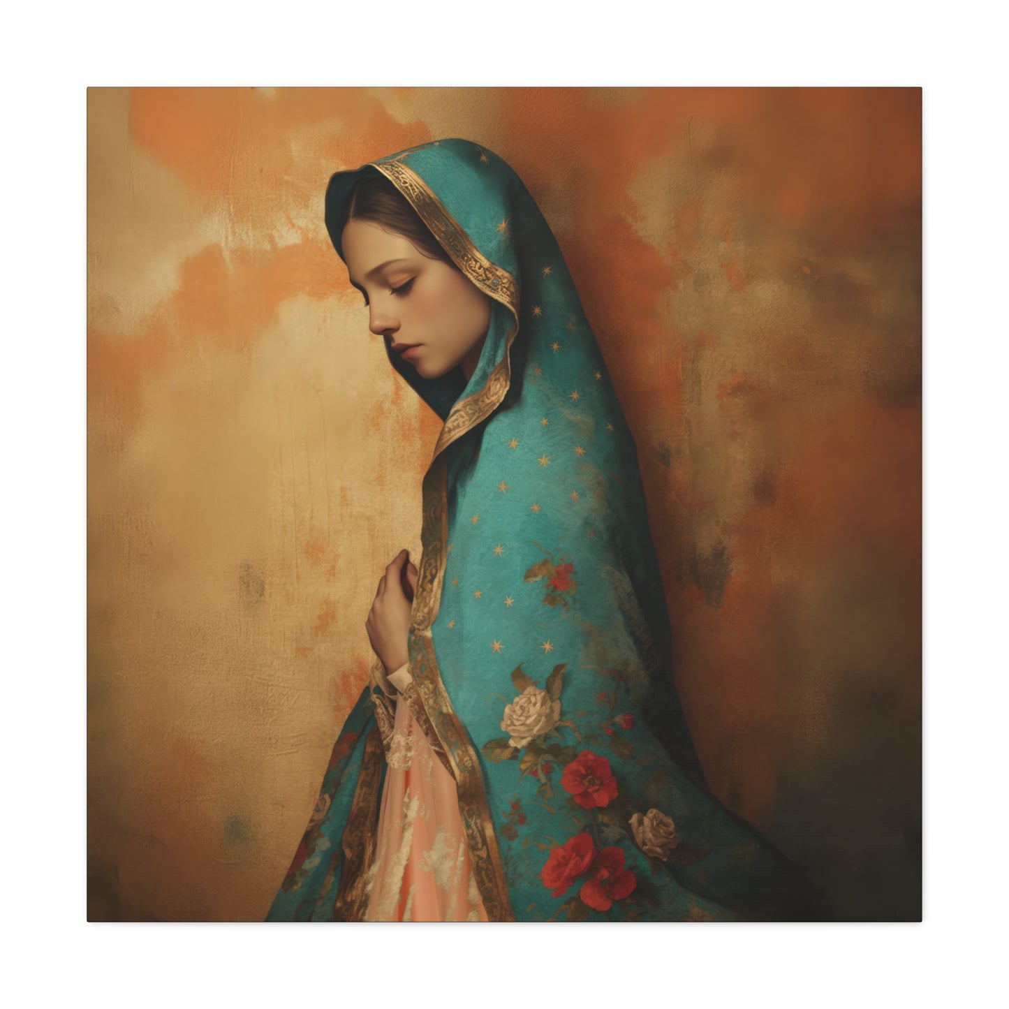 Our Lady of Guadalupe - Gallery Wrapped Canvas - Print - Religious Art for your Home - Catholic Art