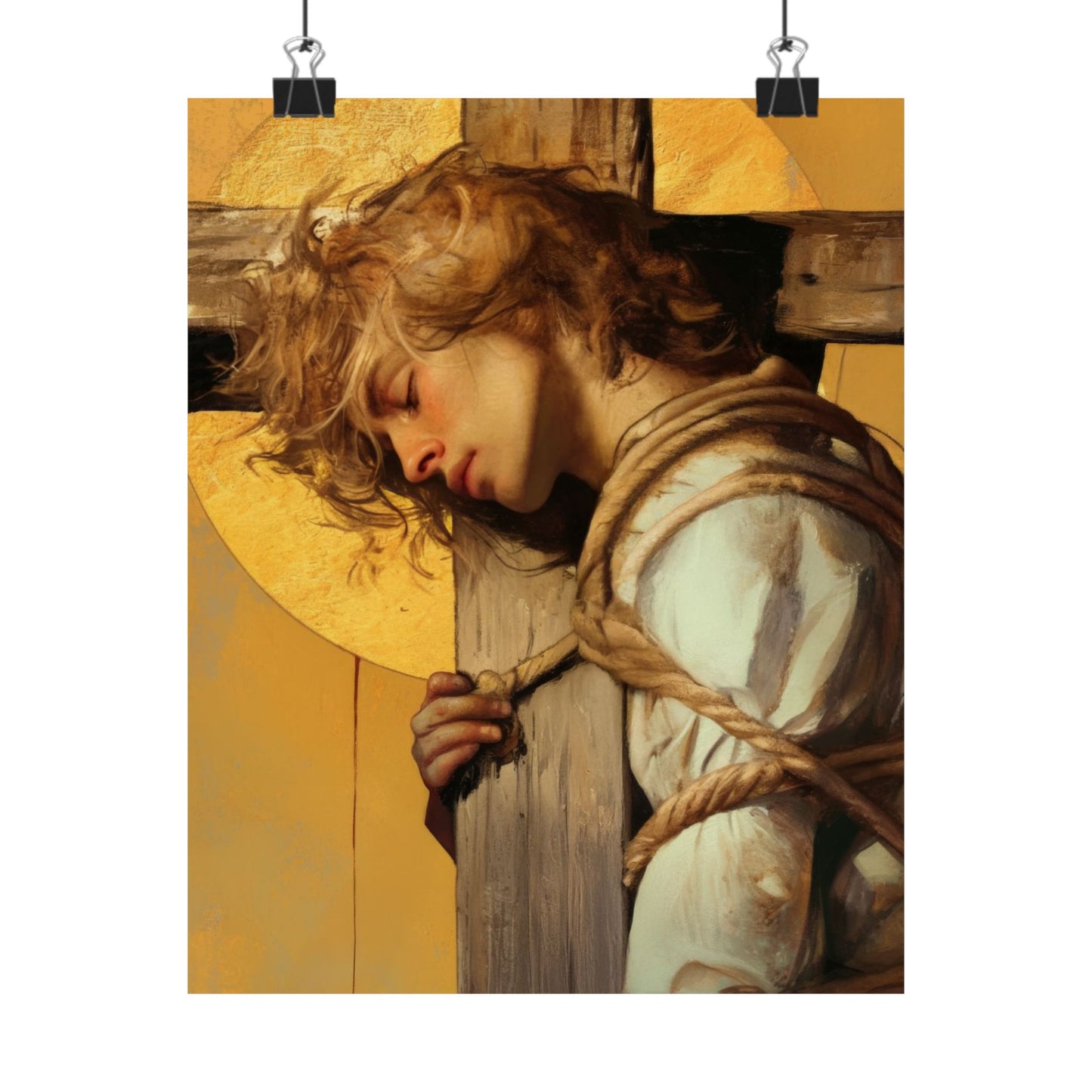 Saint Dismus, The 'Good Thief' - Sanctified Souls Print - Multiple Sizes - Premium Matte Vertical Posters