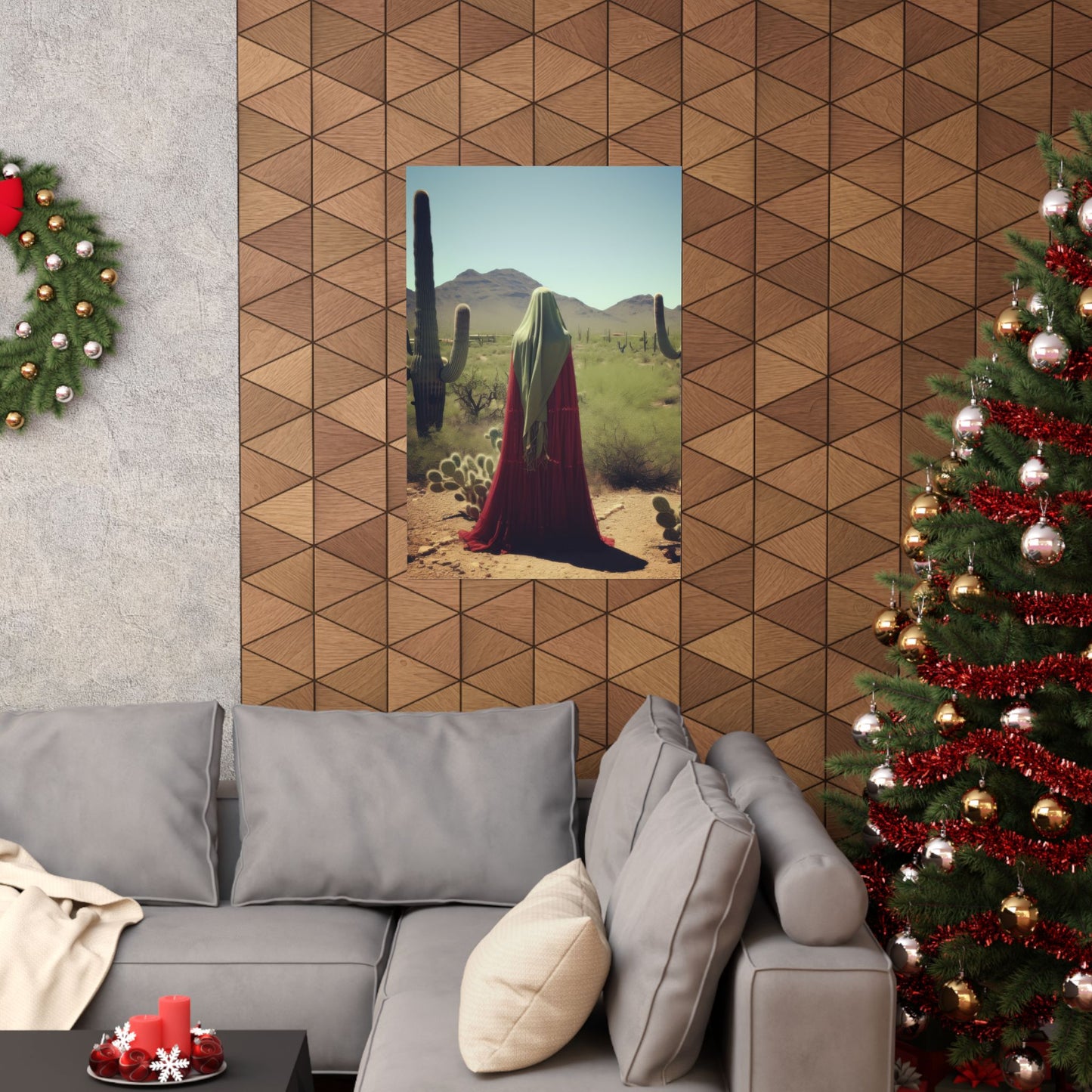 Saint Melania the Elder, Desert Mother Poster Print - Sanctified Souls Print - Multiple Sizes - Premium Posters - Catholic Art
