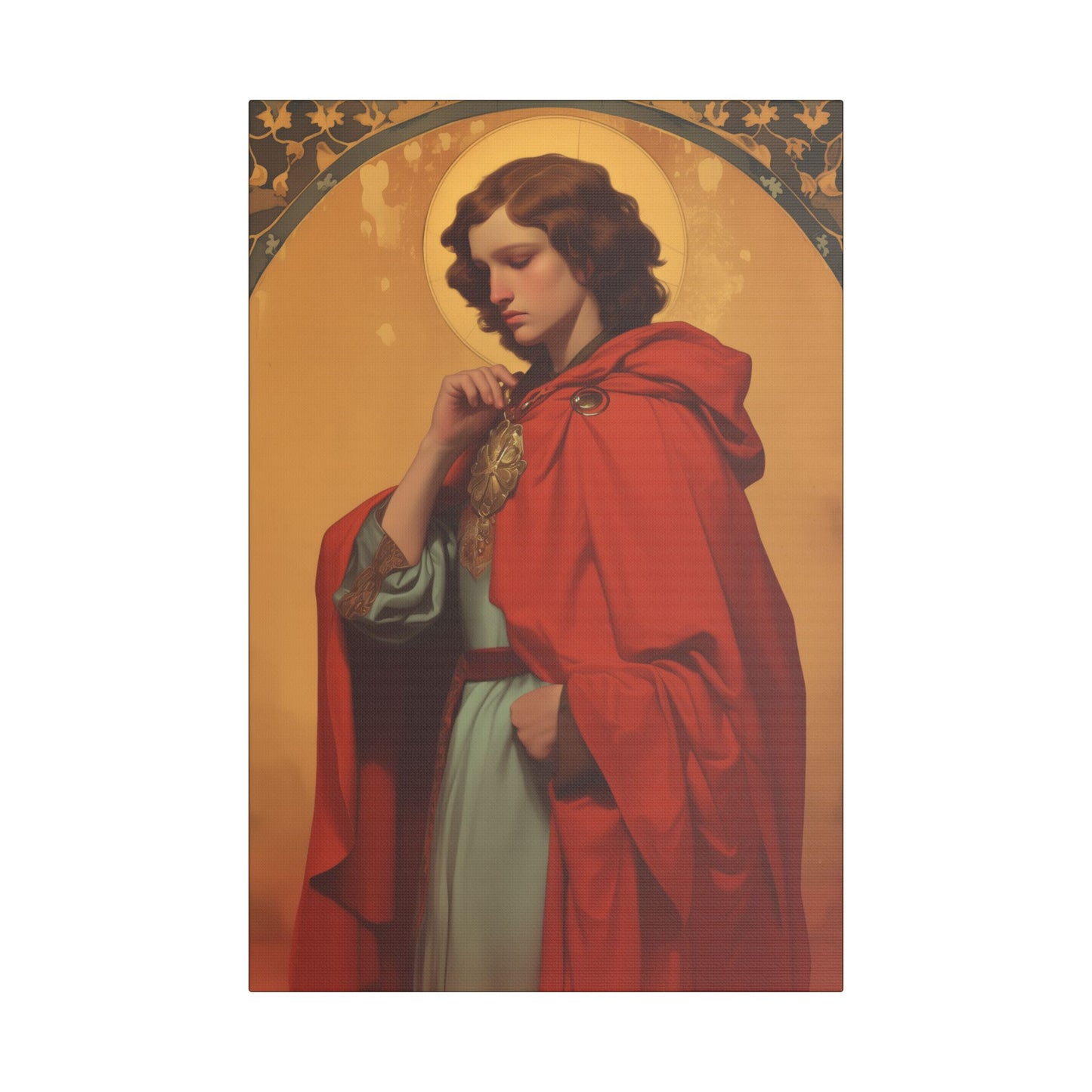 Saint Casimir of Poland Canvas Print - Multiple Sizes - Catholic Home art - Museum Wrapped Canvas - Sanctified Souls Print