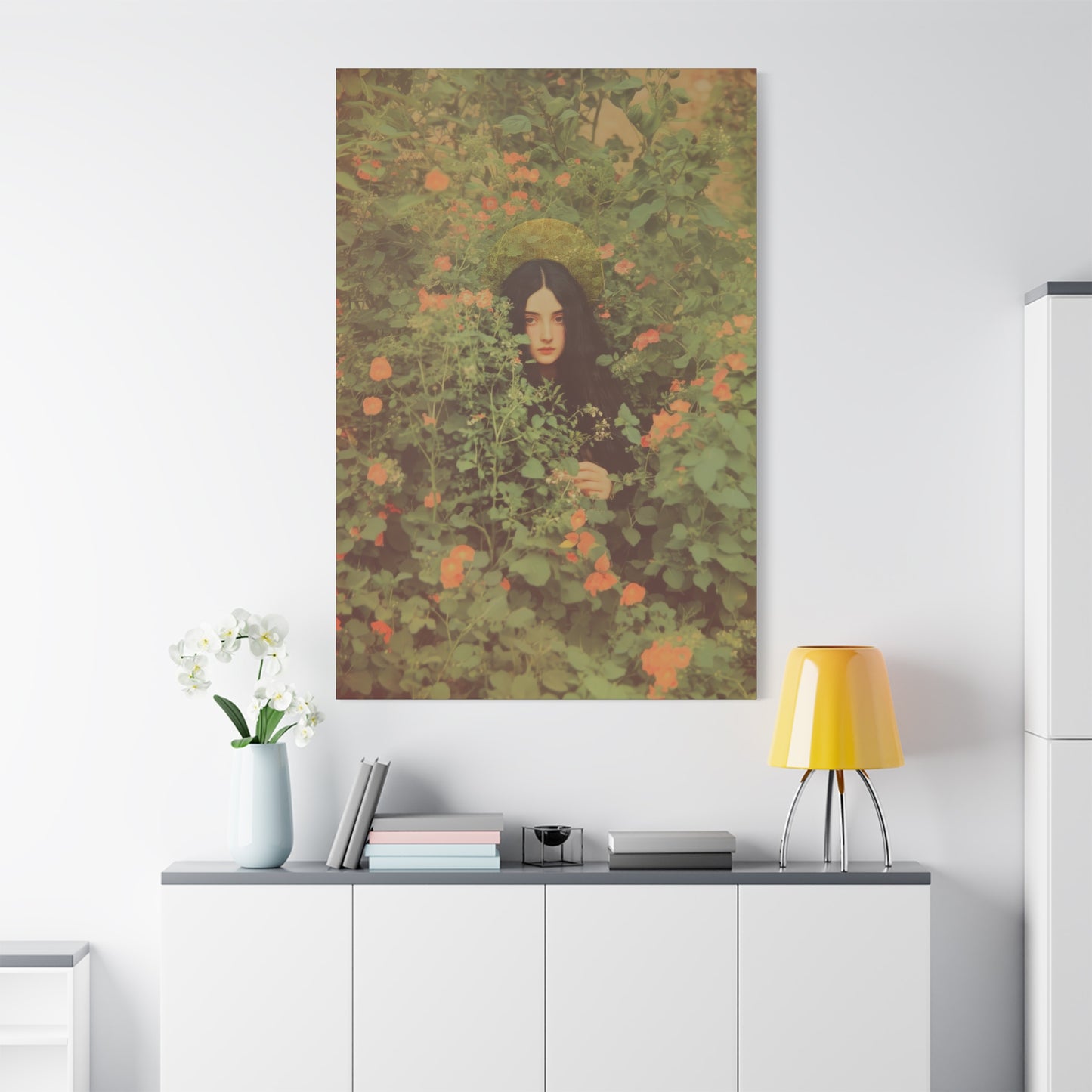 Saint Eve - Museum Wrapped Canvas - Print - Religious Art for your Home - Christian print - Prayer Room