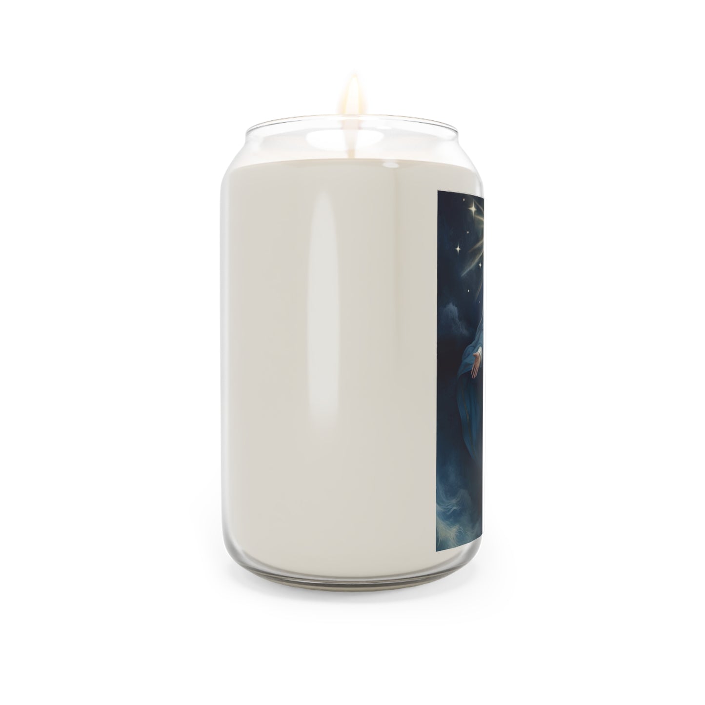Our Lady, Star of the Sea - Scented Prayer Candle, 13.75oz - Tall Size - Religious Prayer Candle - Catholic Art - Religious Gift