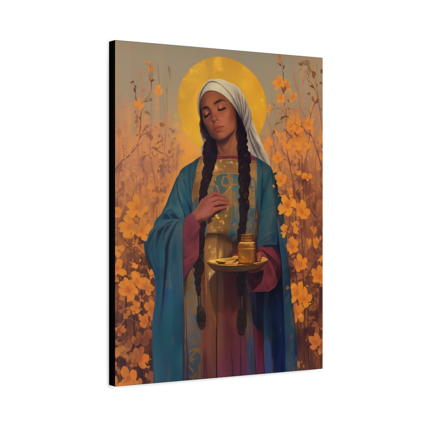Saint Hermione of Ephesus - Gallery Wrapped Canvas - Print - Religious Art for your Home - Catholic Art Print