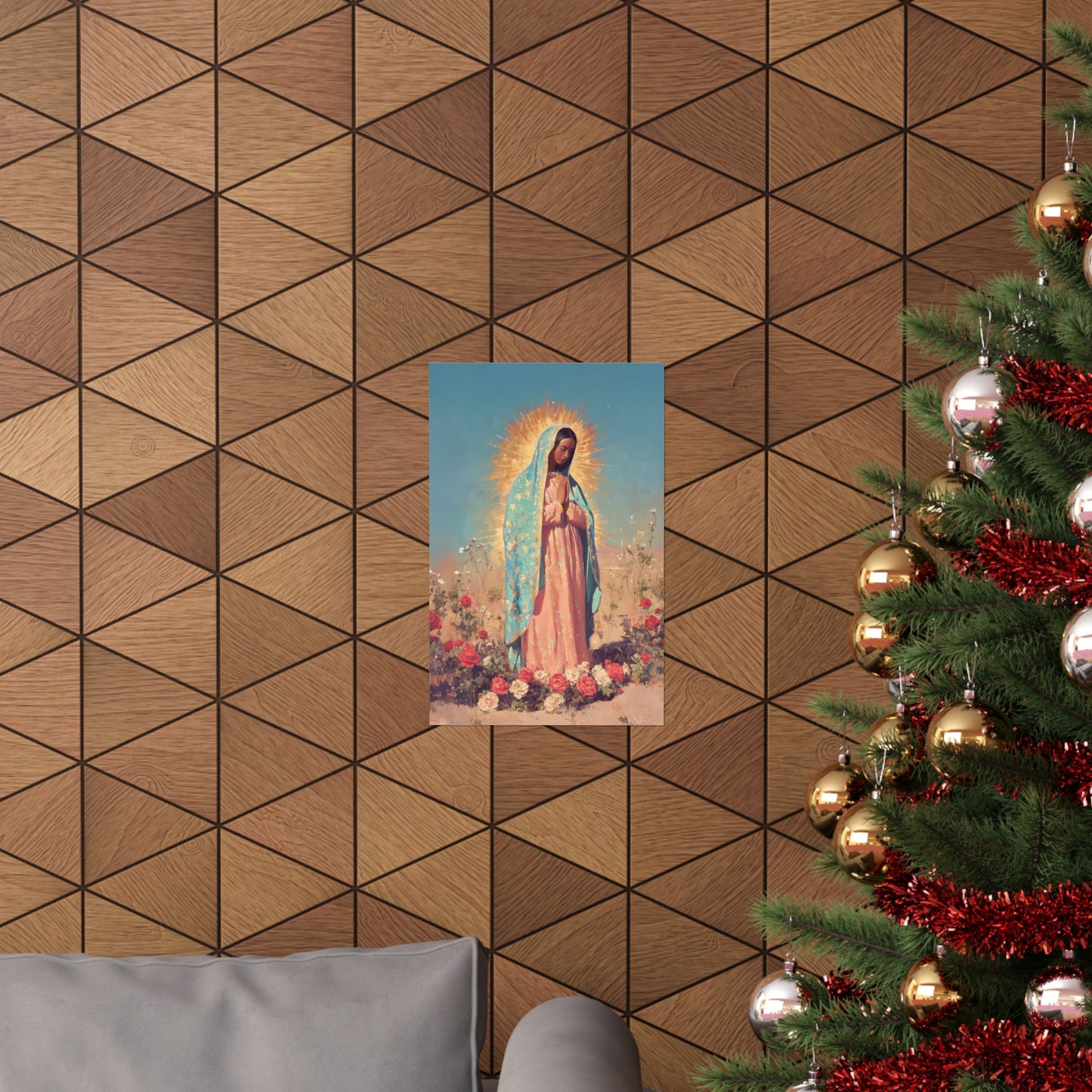 Our Lady of Guadalupe - Sanctified Souls Print - Multiple Sizes - Premium Matte Vertical Posters