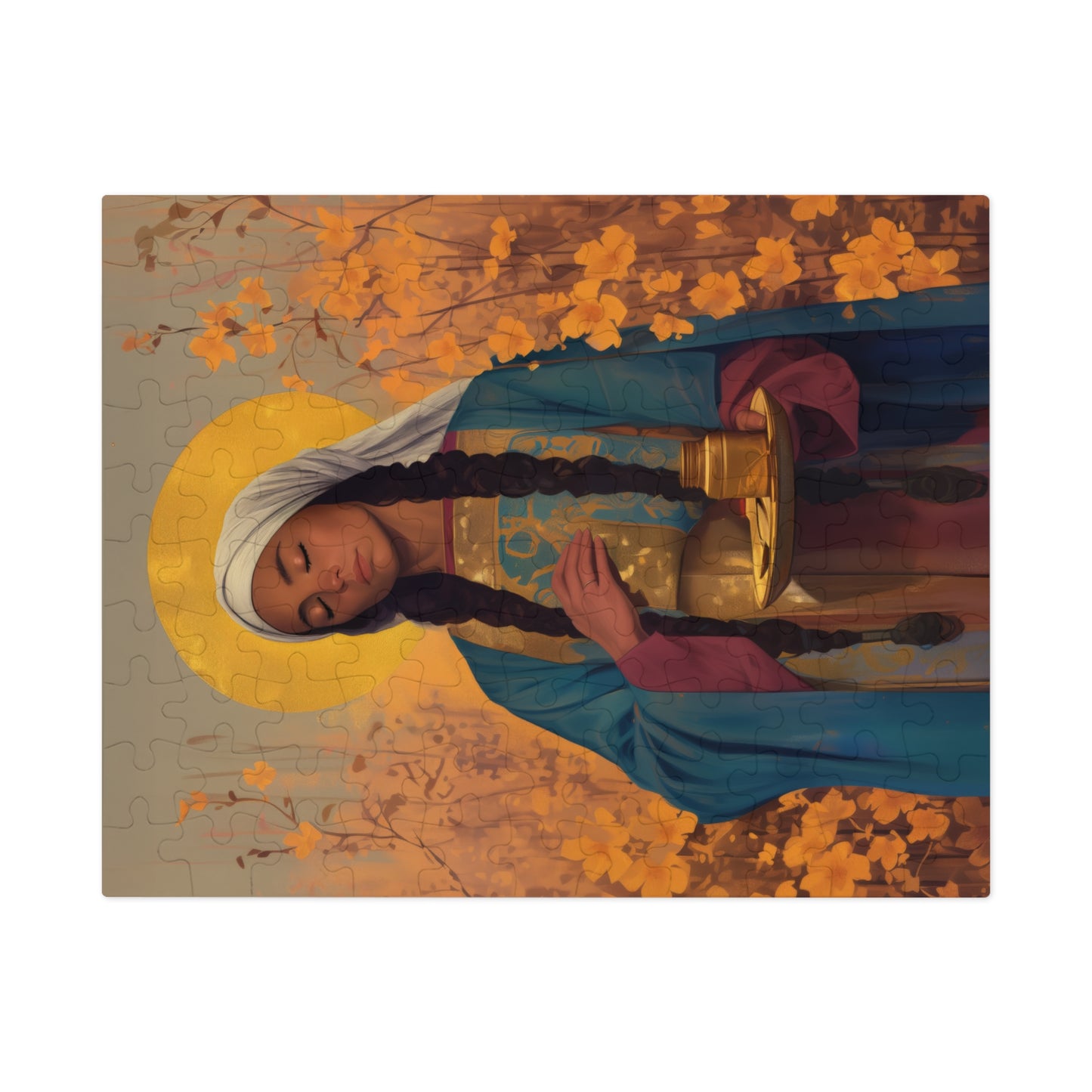 Saint Hermione of Ephesus - Puzzle & Keepsake Tin - Religious Jigsaw Puzzle (30, 110, 252, 500,1000-Piece)