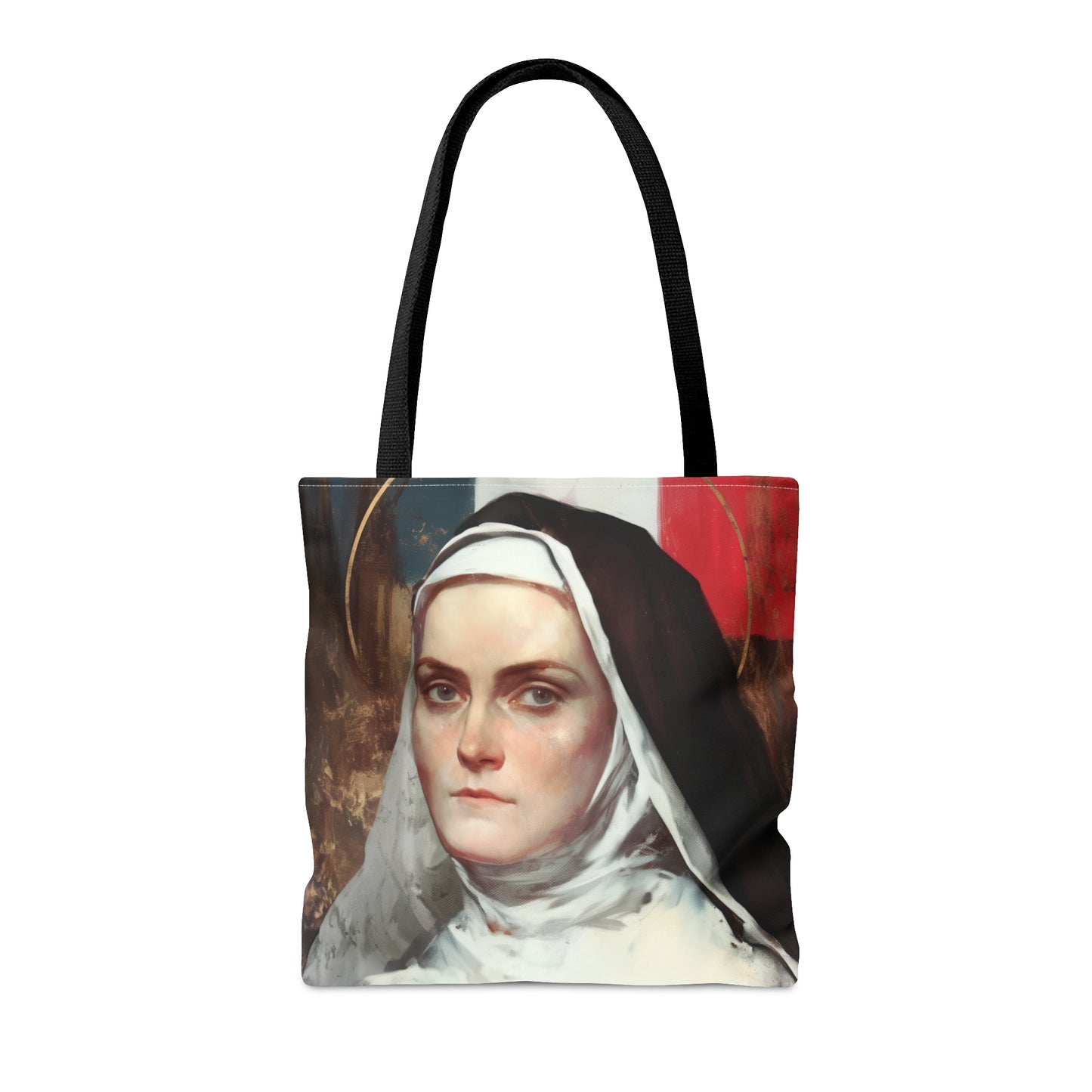 Saint Jeanne-Antide Thouret Tote Bag - Large Medium Small Faith Art Bag - Catholic Faith Purse - Religious - Prayer Bag - Devotional Purse