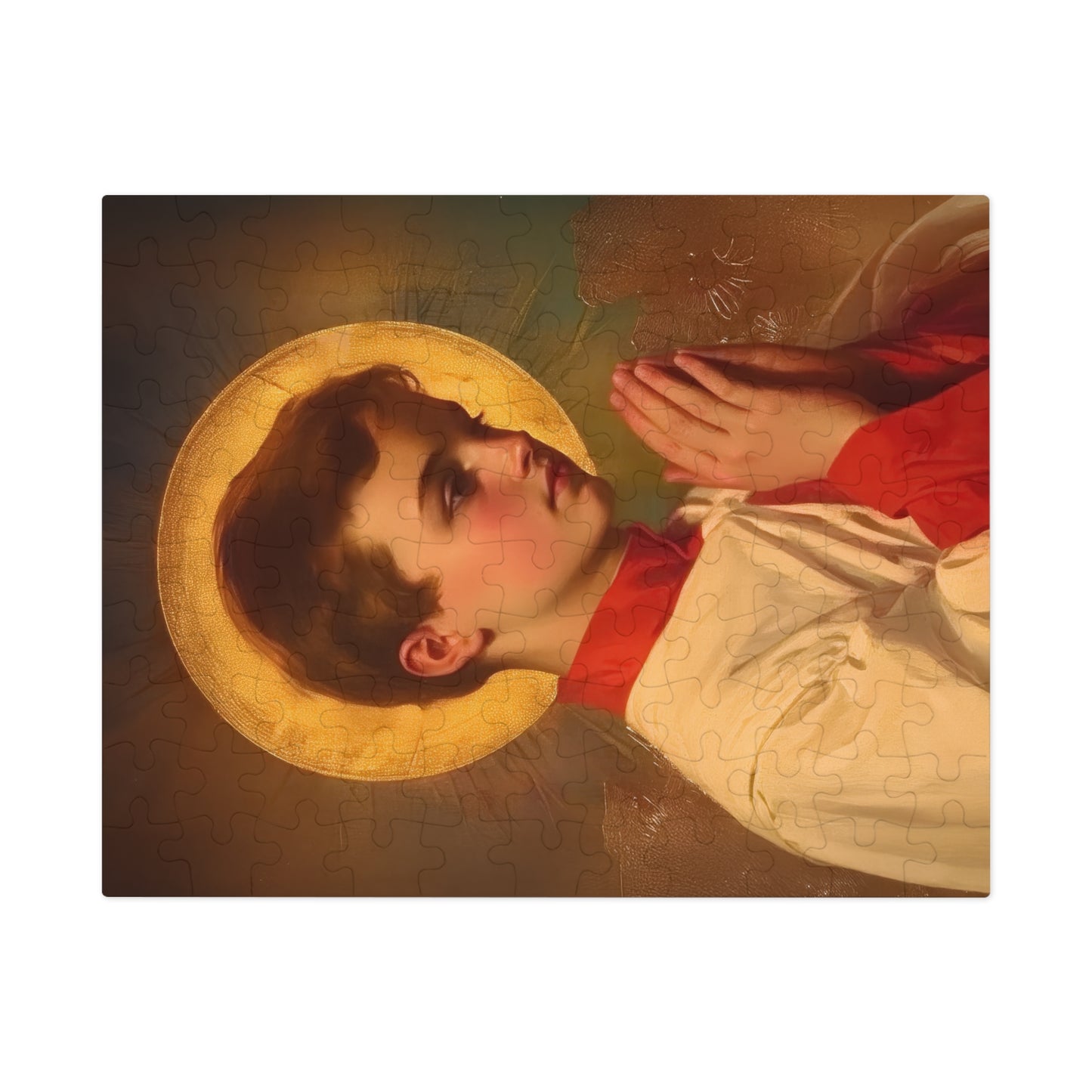Saint Dominic Savio - Puzzle and Keepsake Tin - Religious (30, 110, 252, 500,1000) - Religious Puzzle - Gifts for Catholic Families