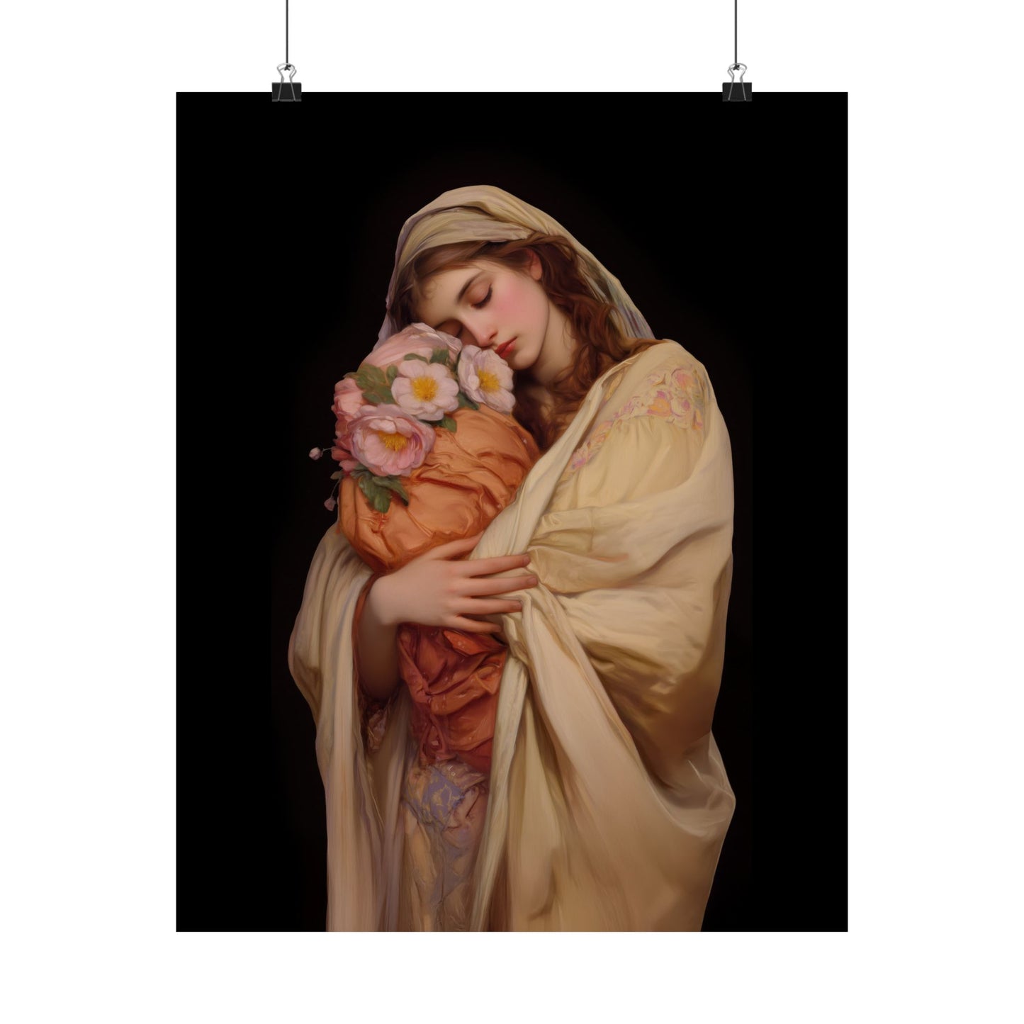 The Silent Cry of the Holy Innocents - The Feast of the Holy Innocents - Multiple Sizes - Premium Posters - Catholic Art - Christian