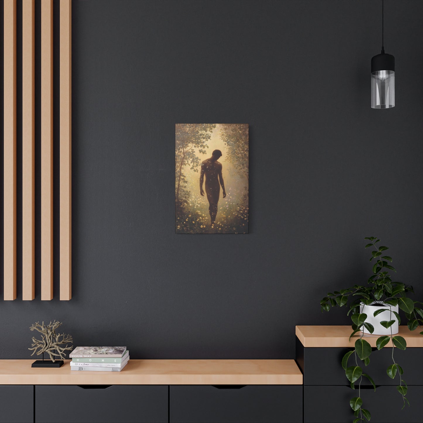 Saint Adam - Museum Wrapped Canvas - Sanctified Souls Print - Religious Art for your Home