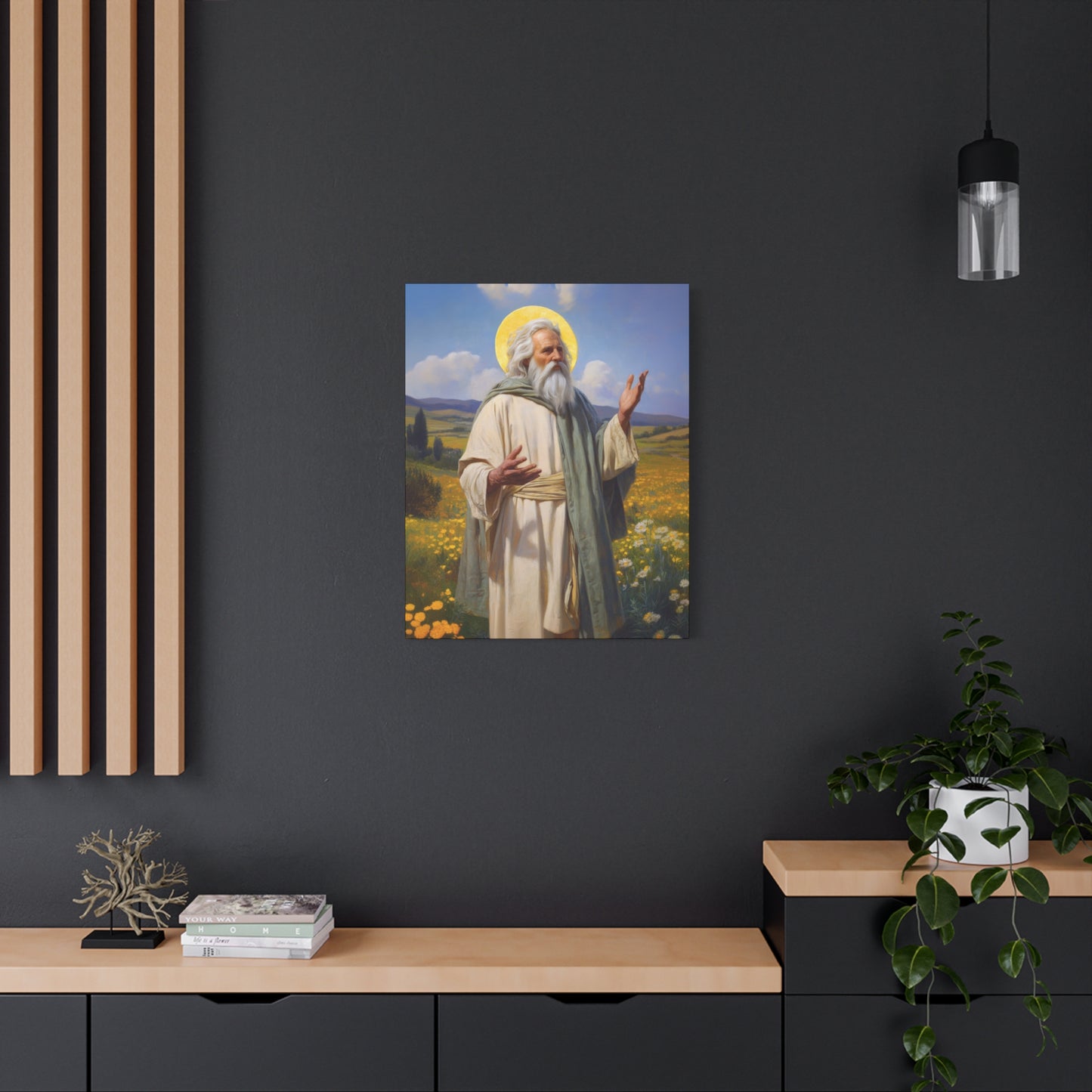 Saint Hilary of Arles - Gallery Wrapped Canvas - Print - Religious Art for your Home - Catholic Art Print