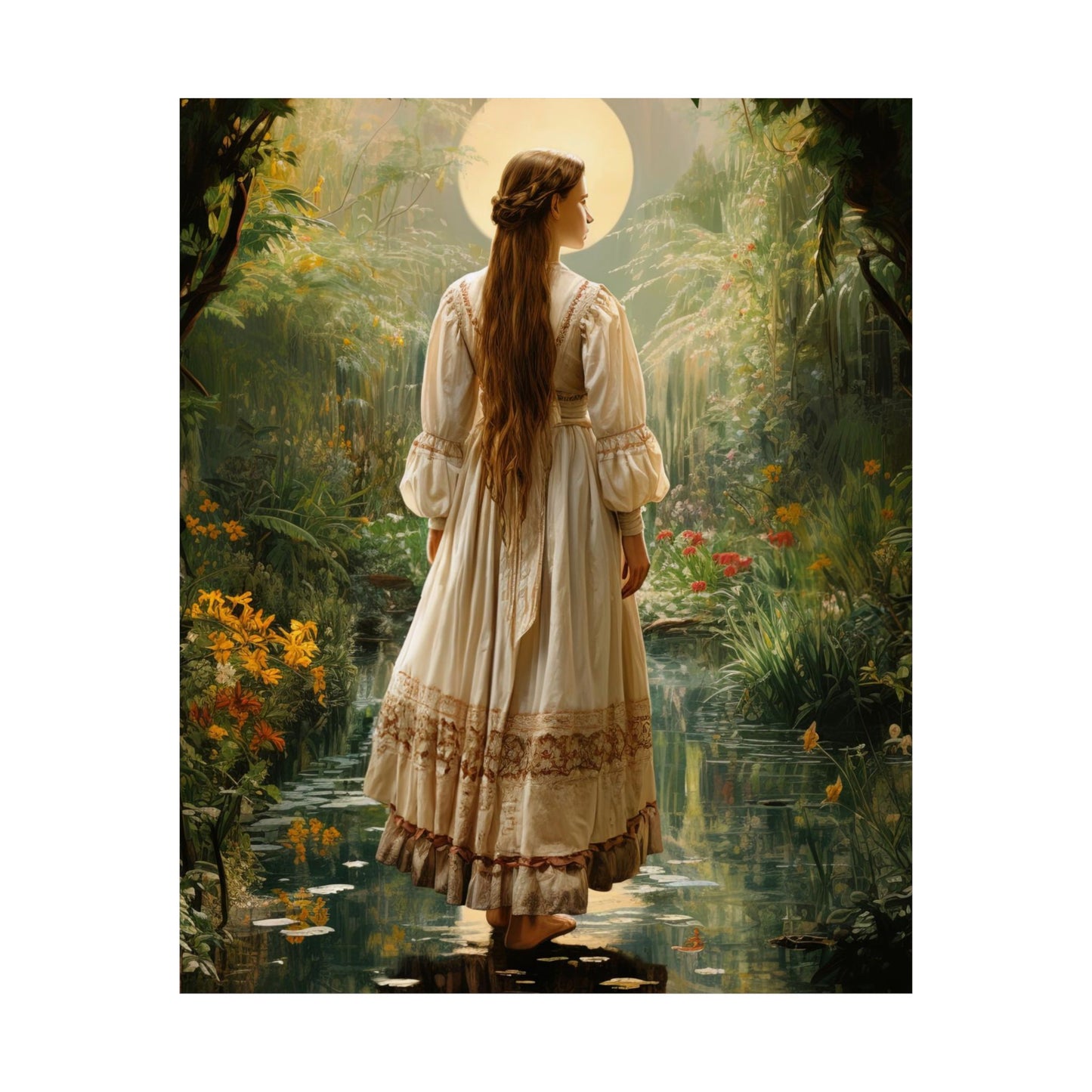 Saint Narcisa de Jesús Martillo Moran - Sanctified Souls Print - Multiple Sizes - Premium Matte Vertical Posters