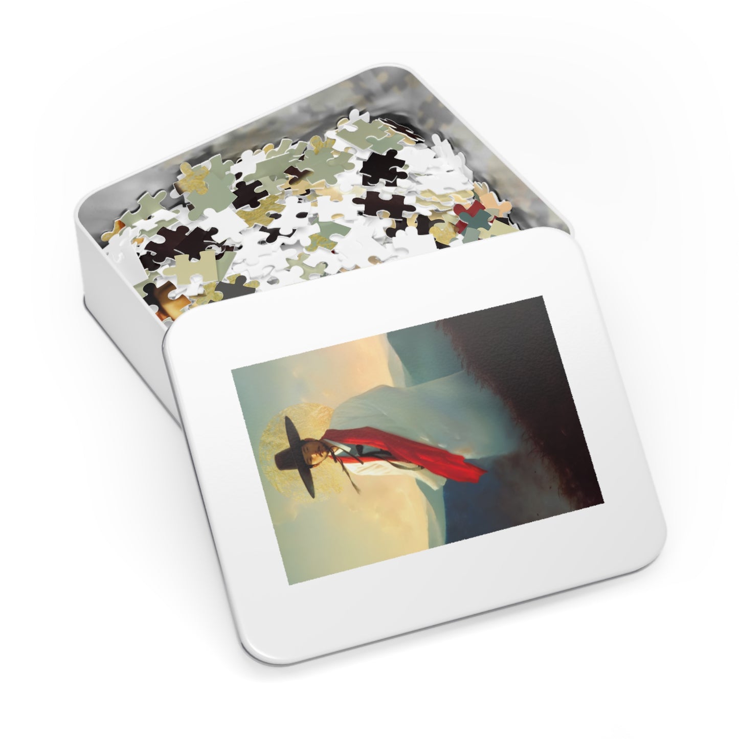 Saint Andrew Kim Taegon - Puzzle and Tin - Religious Jigsaw Puzzle (30, 110, 252, 500,1000) - Gift Catholic Families - Martyr of the Church