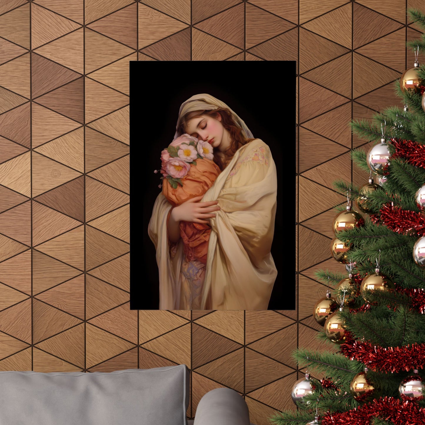 The Silent Cry of the Holy Innocents - The Feast of the Holy Innocents - Multiple Sizes - Premium Posters - Catholic Art - Christian