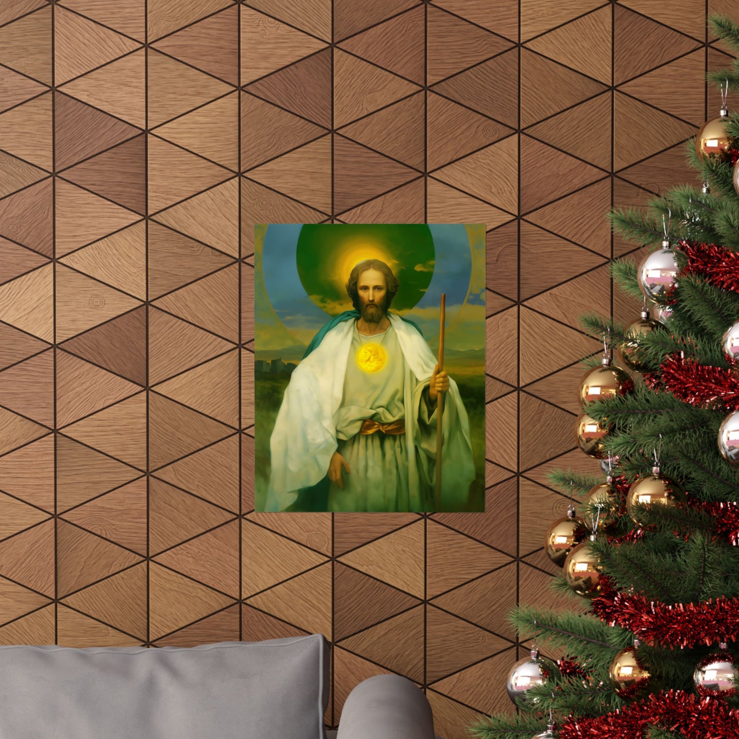 Saint Jude Thaddaeus the Apostle - Sanctified Souls Print - Multiple Sizes - Premium Matte Vertical Posters