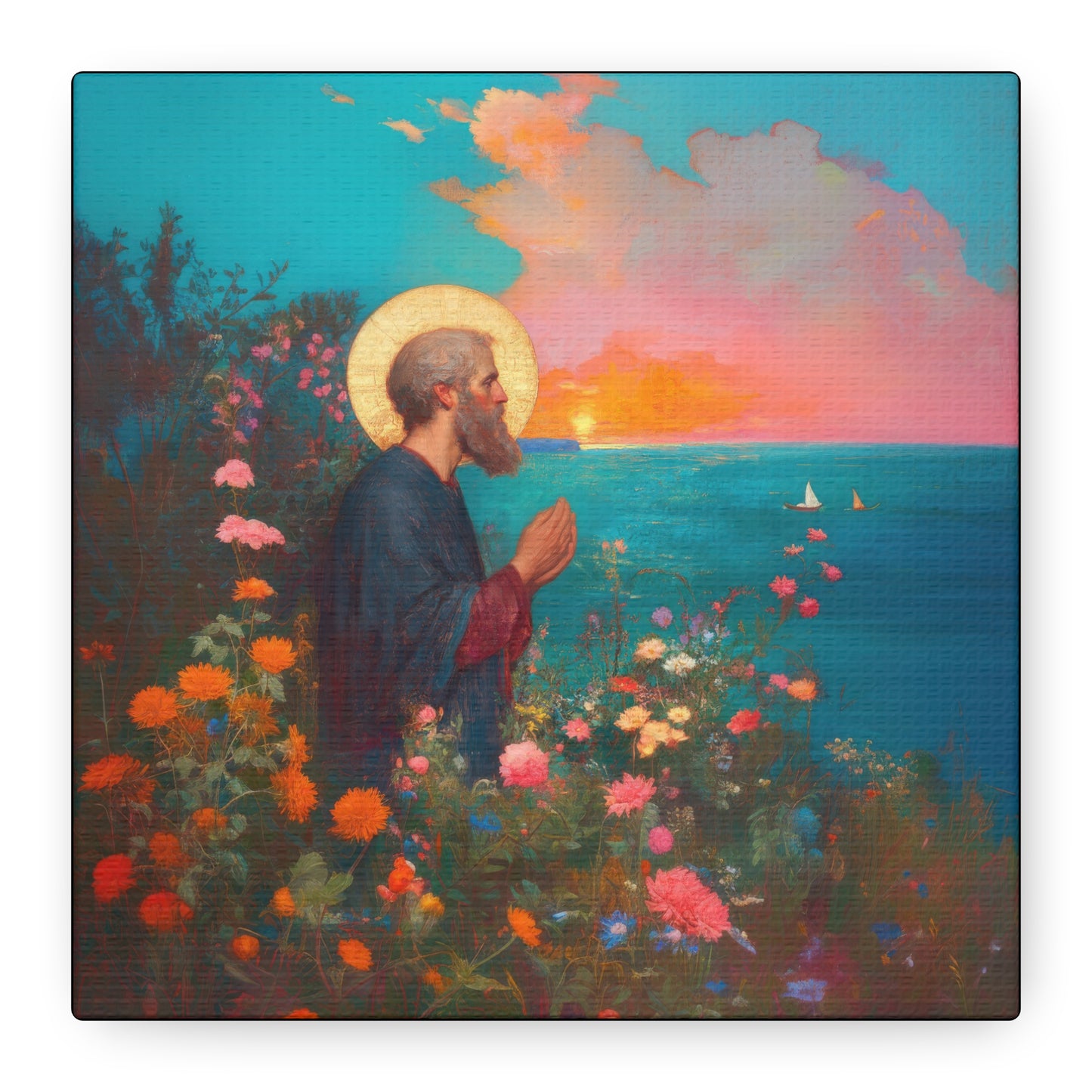 Saint Philip the Apostle - Gallery Wrapped Canvas - Print - Religious Art for your Home - Catholic Art