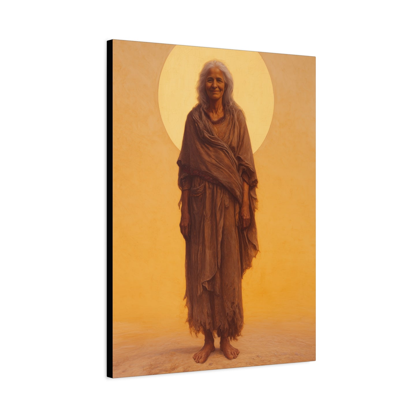 Saint Mary of Egypt - Desert Mother - Gallery Wrapped Canvas - Print - Religious Art for your Home - Catholic Art