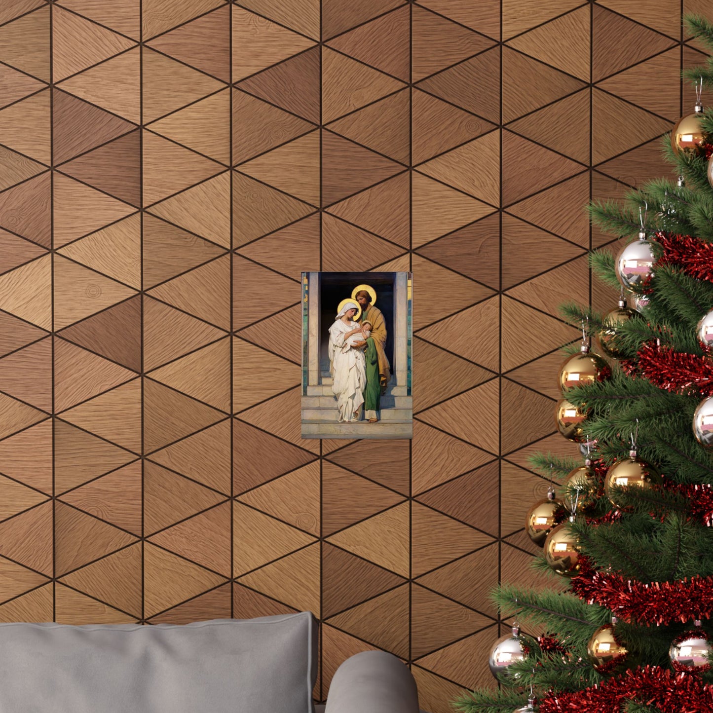 The Feast of the Presentation of the Lord - Holy Family - Sanctified Souls Print - Multiple Sizes - Premium Matte Vertical Posters