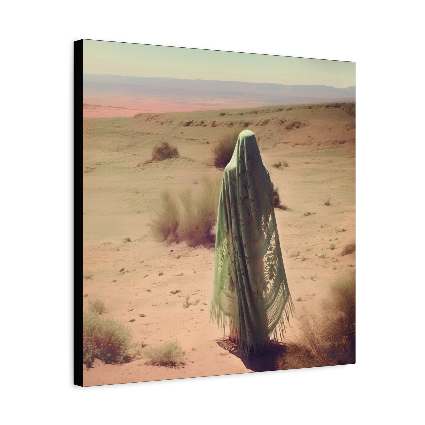 Saint Theodora of Alexandria  - Museum Wrapped Canvas - Sanctified Souls Print - Desert Mothers Series - Fine art Print - Religiou