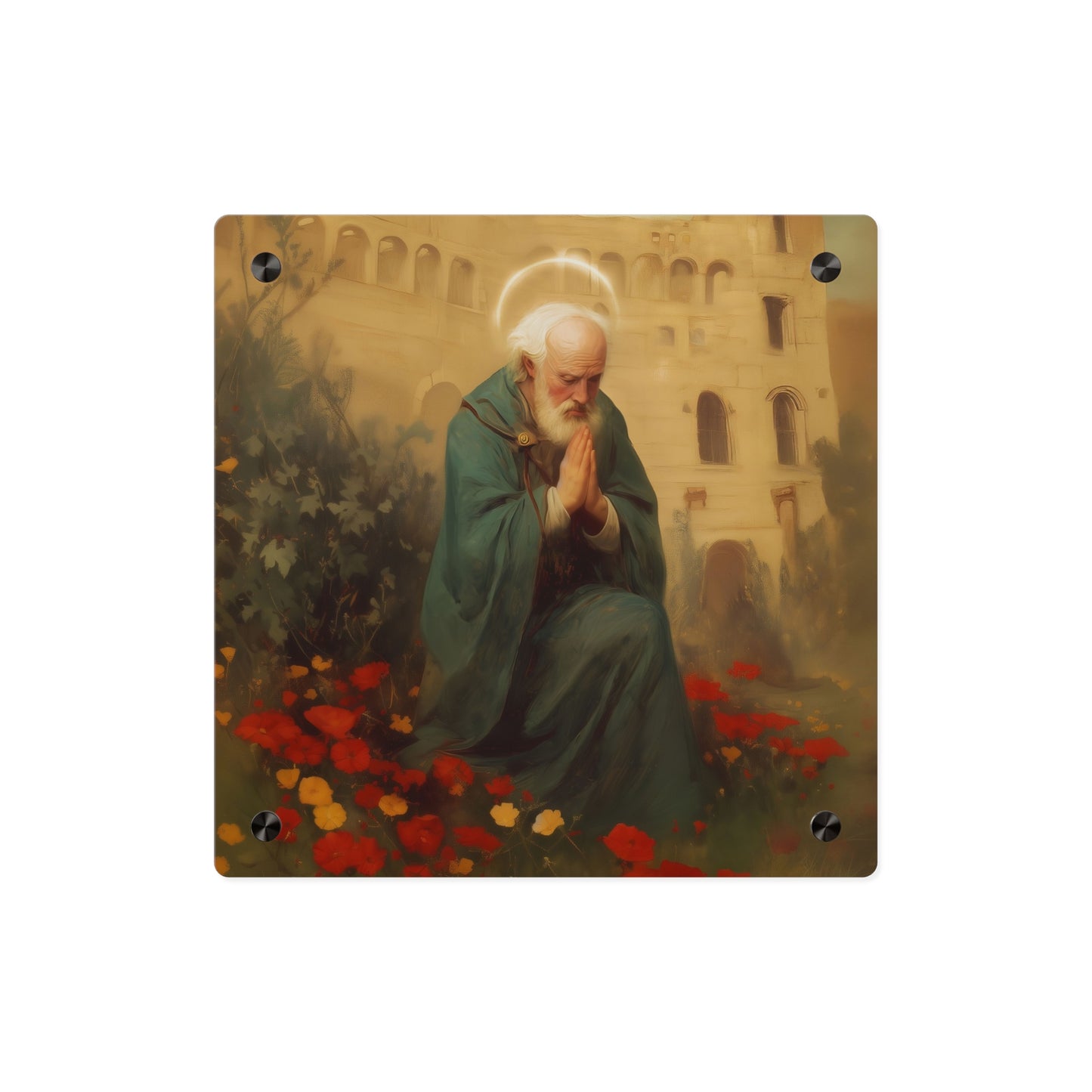 Saint Cyprian Wall Art Panel - Ready to Hang Acrylic Print - Catholic Saint Art - Patron Saint Print - Martyr Art