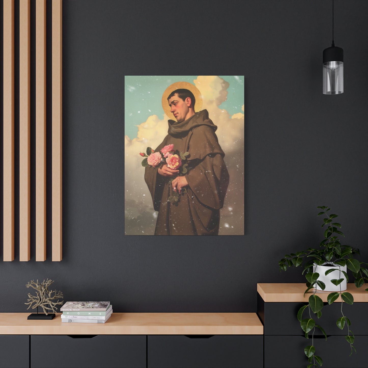 Saint Didacus of Alcala - Gallery Wrapped Canvas - Print - Religious Art for your Home - Catholic Art