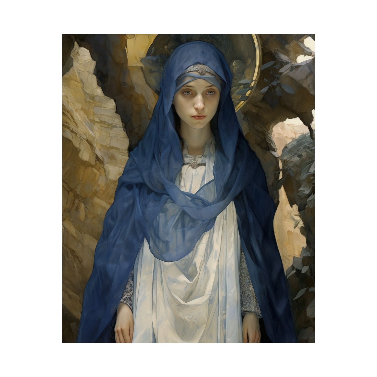 Saint Pelagia - Sanctified Souls Print - Multiple Sizes - Premium Matte Vertical Posters
